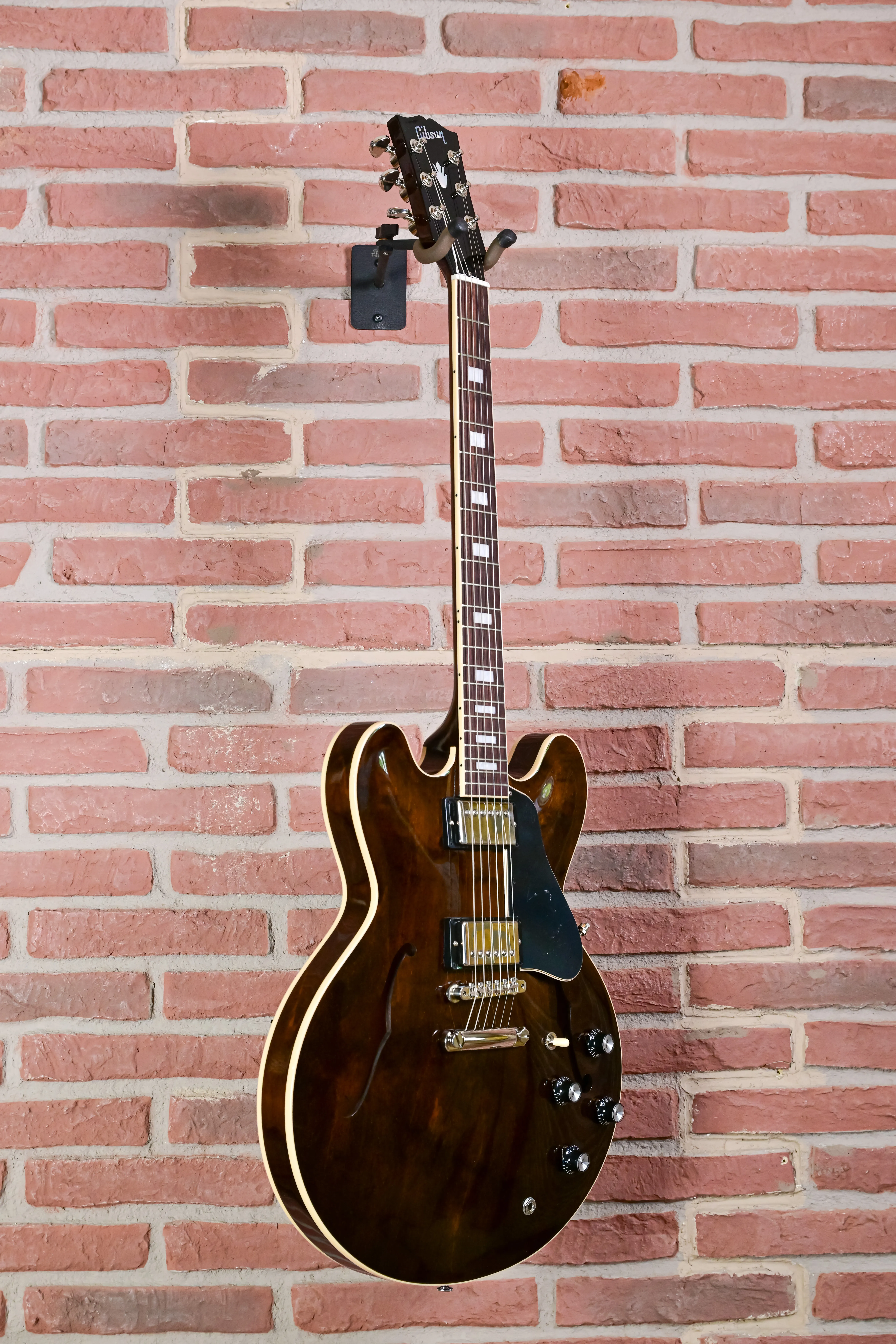 ES-335 60s Dark Walnut Semi-Hollowbody Gitarre
