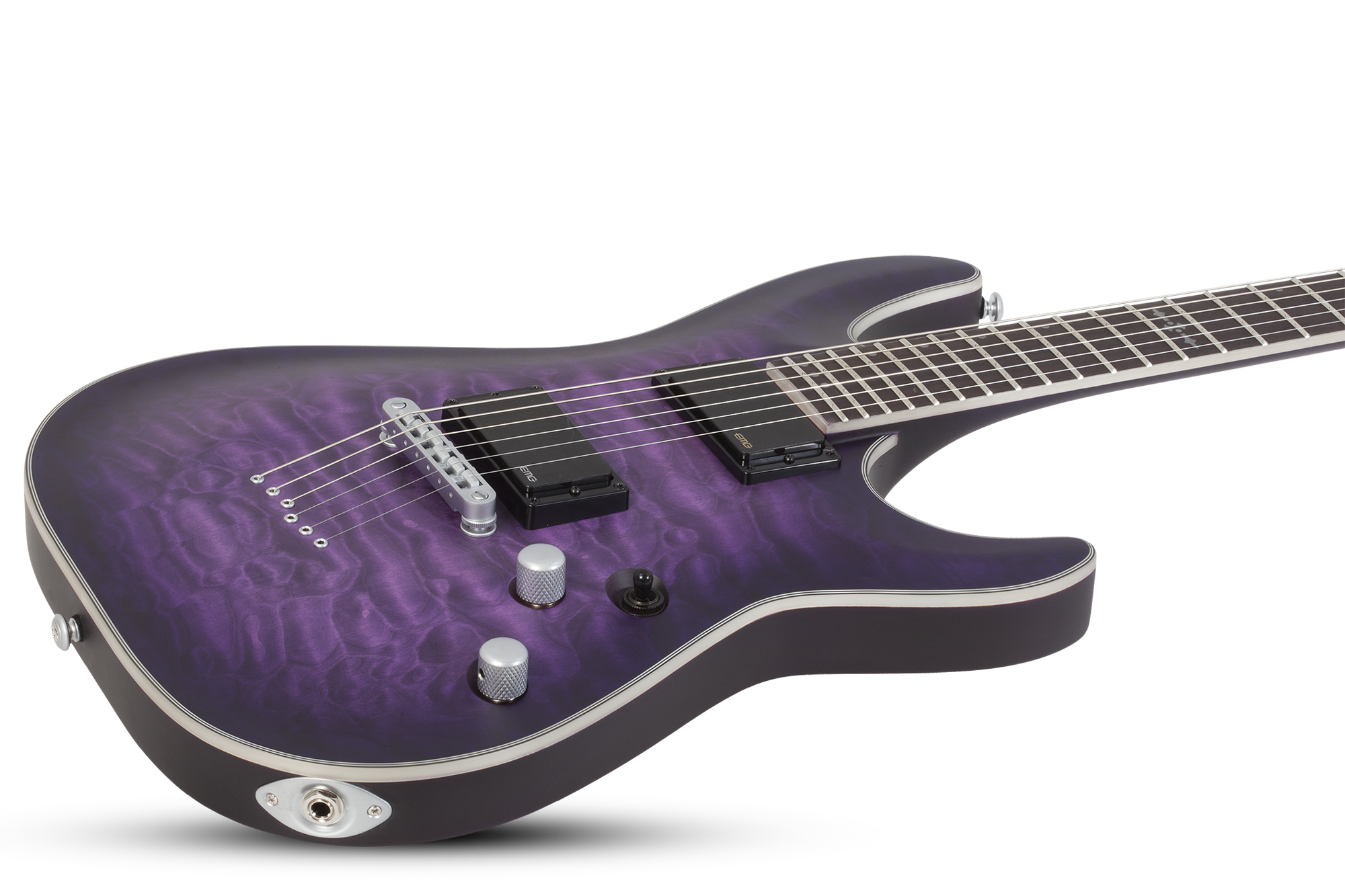 C-1 Platinum Satin Purple Burst E-Gitarre
