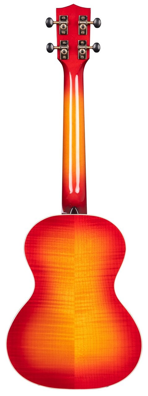 KA-FMCB-T Tenor Ukulele Gloss Flame Maple Cherry Burst