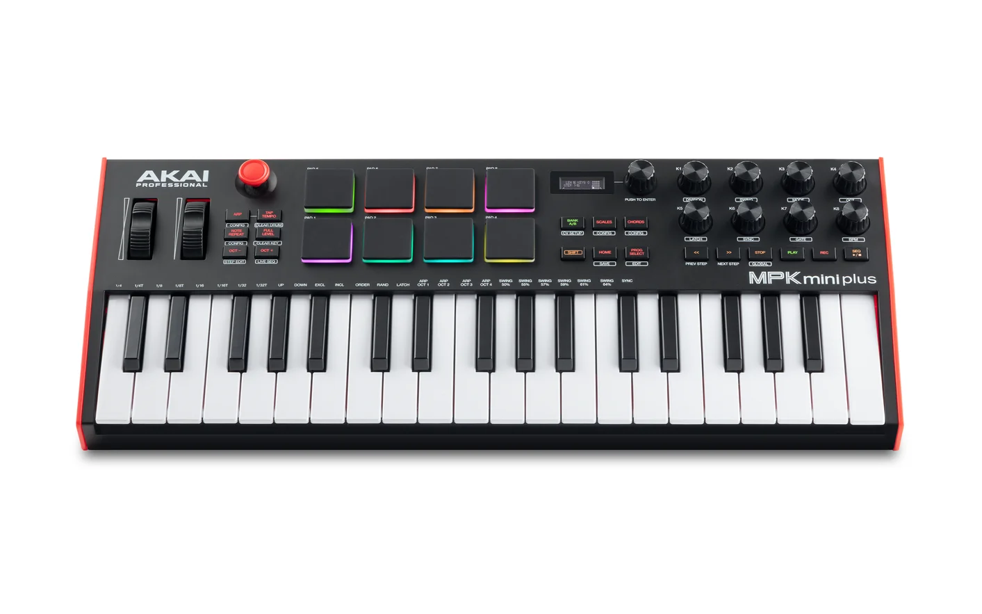 Akai MPK Mini Plus Vorderansicht