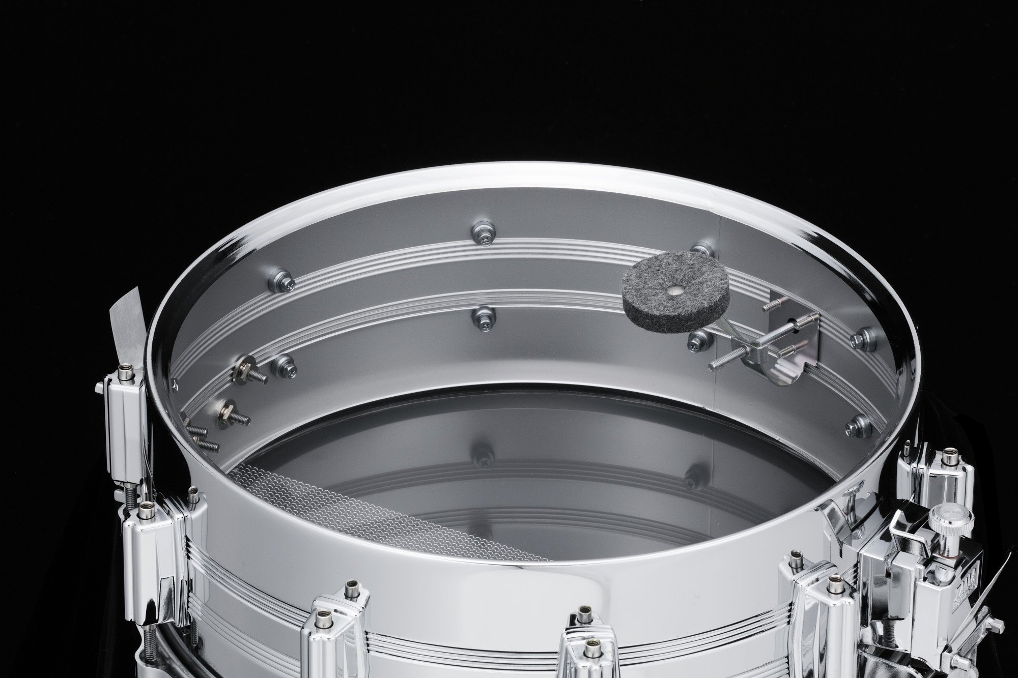 50th Anniversary Mastercraft Snaredrum 14" x 5" - Steel/Chrom HW