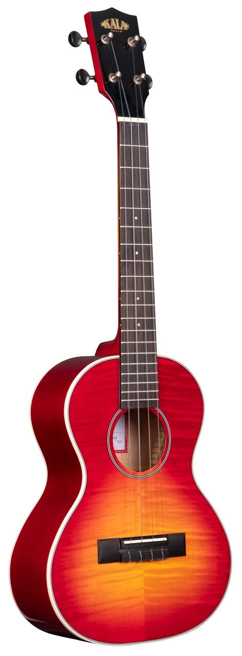 KA-FMCB-T Tenor Ukulele Gloss Flame Maple Cherry Burst