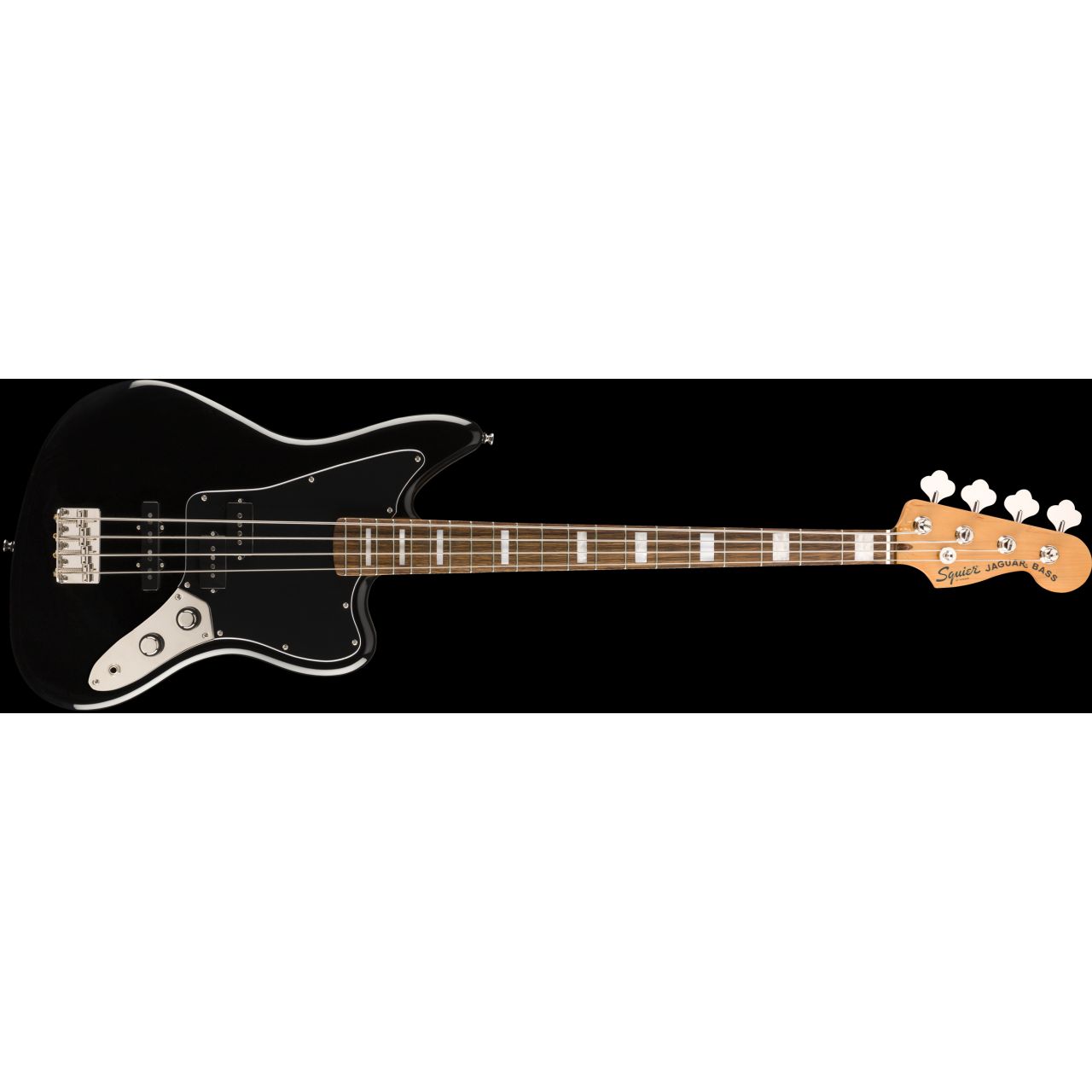 Classic Vibe Jaguar® Bass, Laurel Fingerboard, Black 
