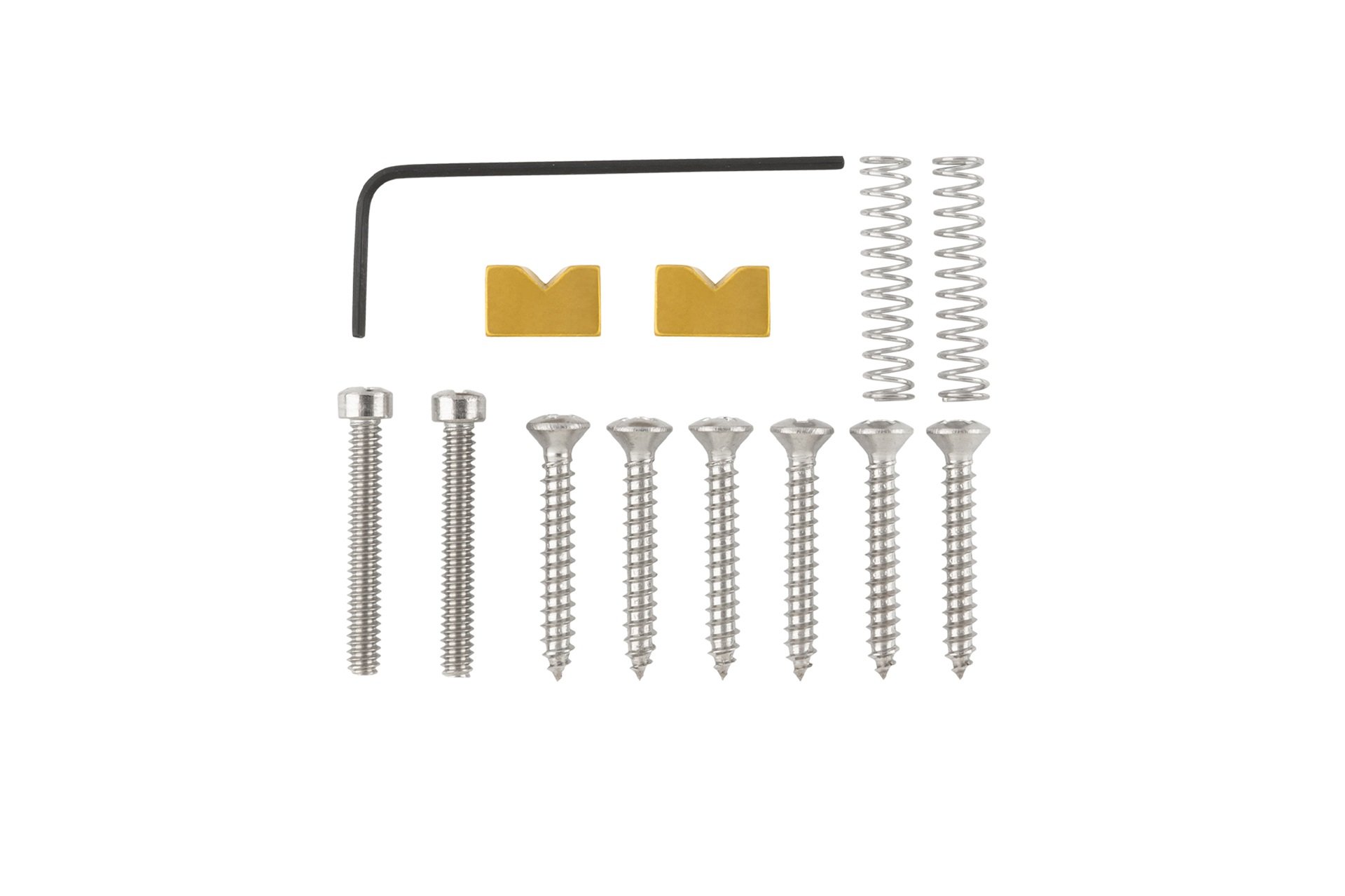 HIPSHOT 5 String KickAss Bass Bridge - Mounting Style I - Nickel