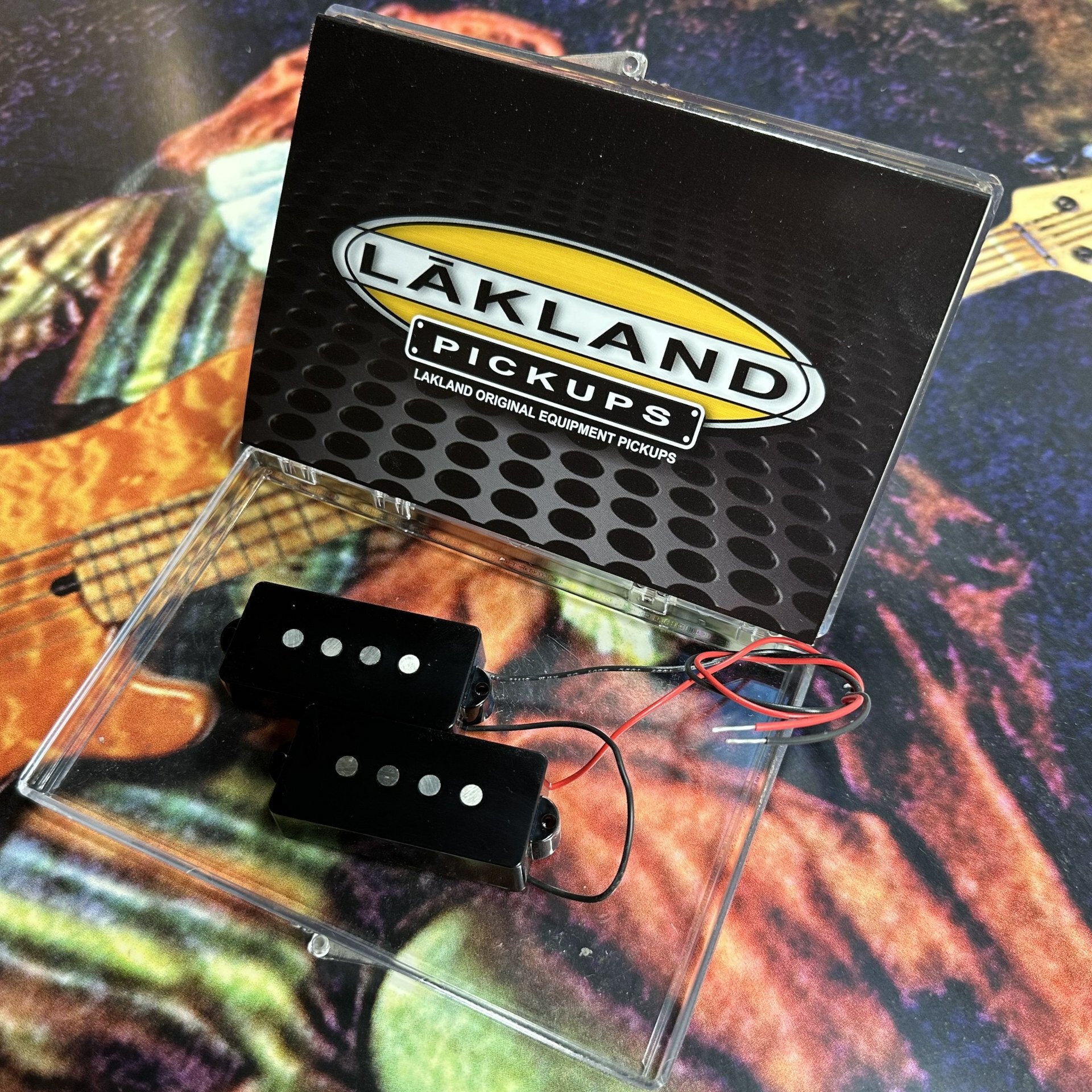 LH P4 NeoPunch Split Coil Bass Pickup, 4-String