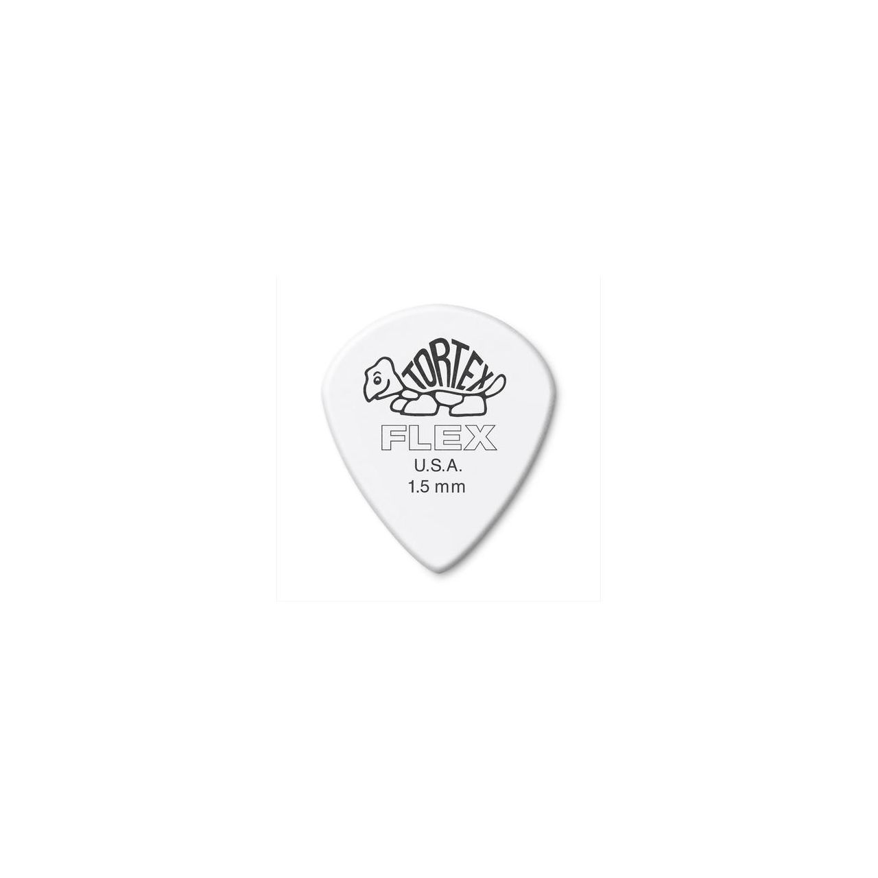 Tortex Flex Jazz III Picks, Player´s Pack, 6 pcs., white, 1.50 mm - Plektren - Set