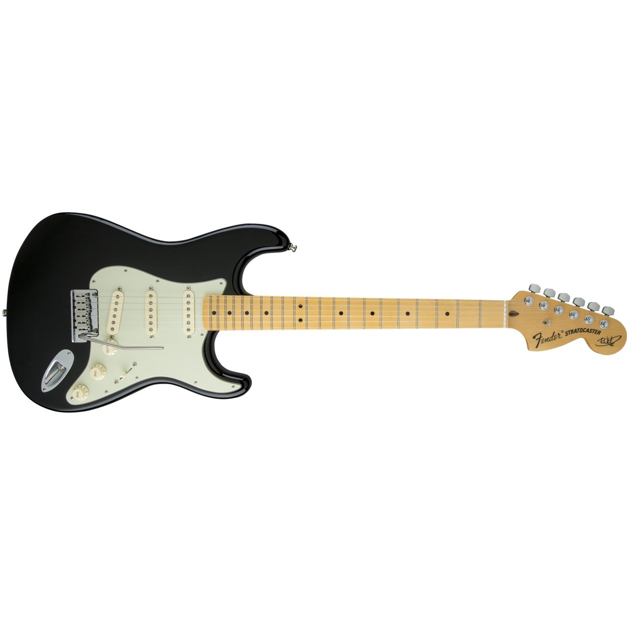 THE EDGE STRAT MN BLK - E-Gitarre