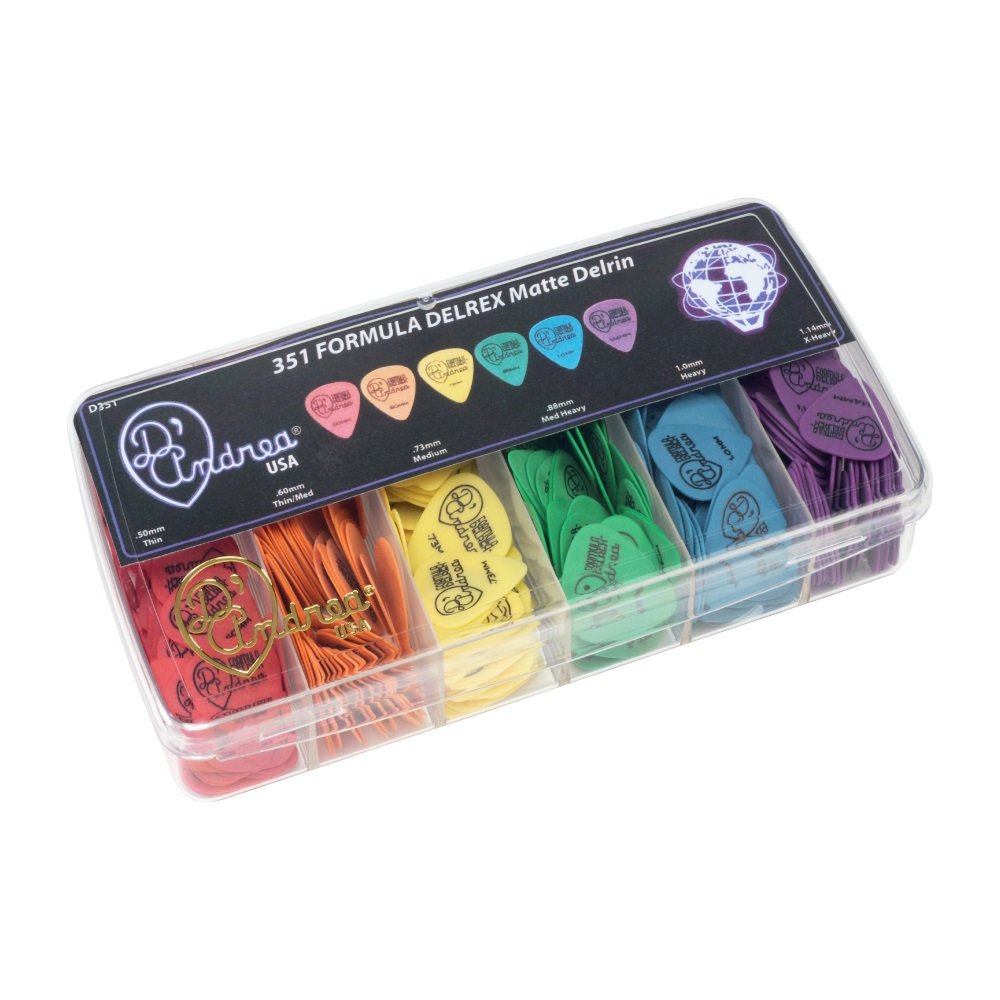 Formula Delrex Picks - 351 Shape (D351), 432 pcs Pick Kit