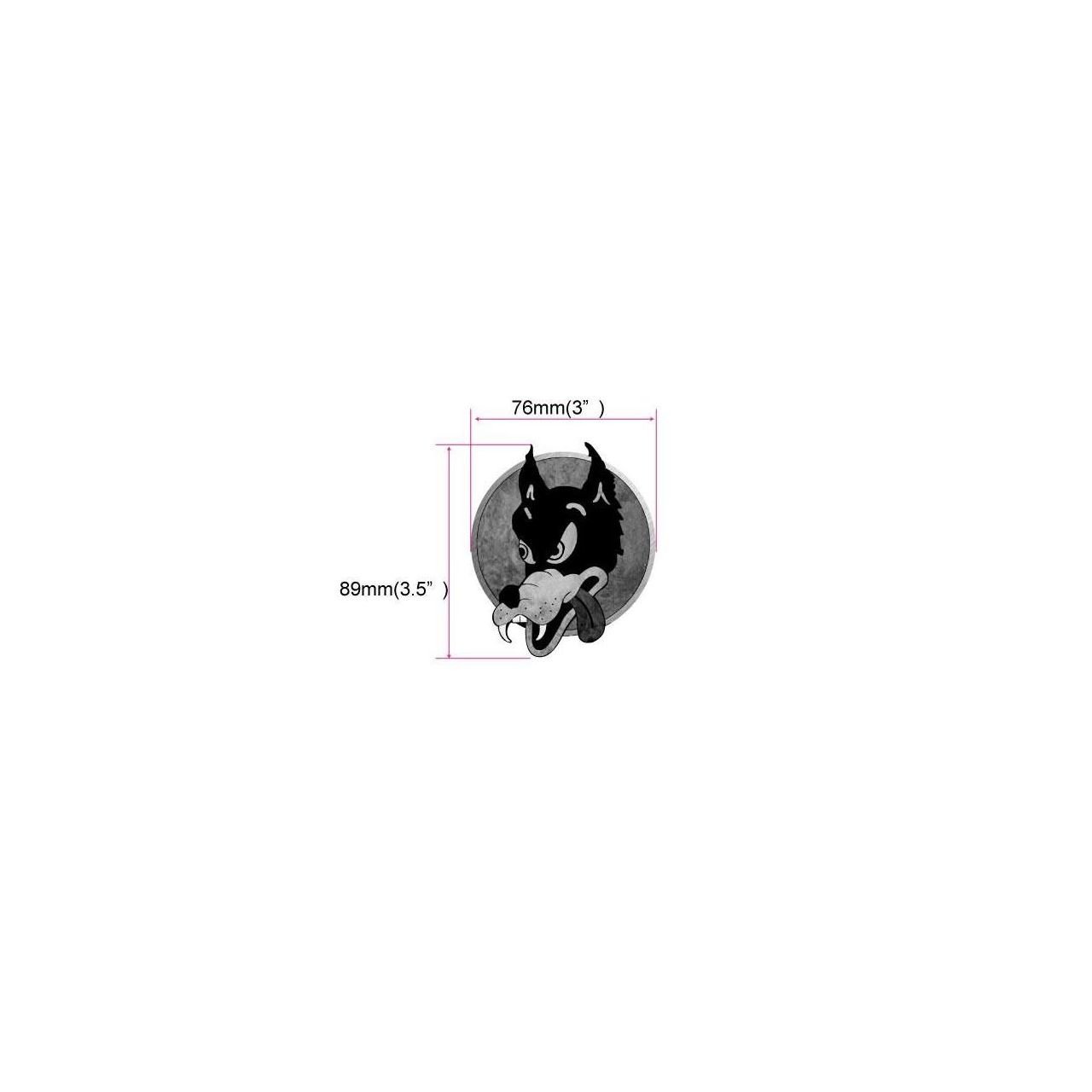 Inlay Stickers, Body-Garcia Wolf