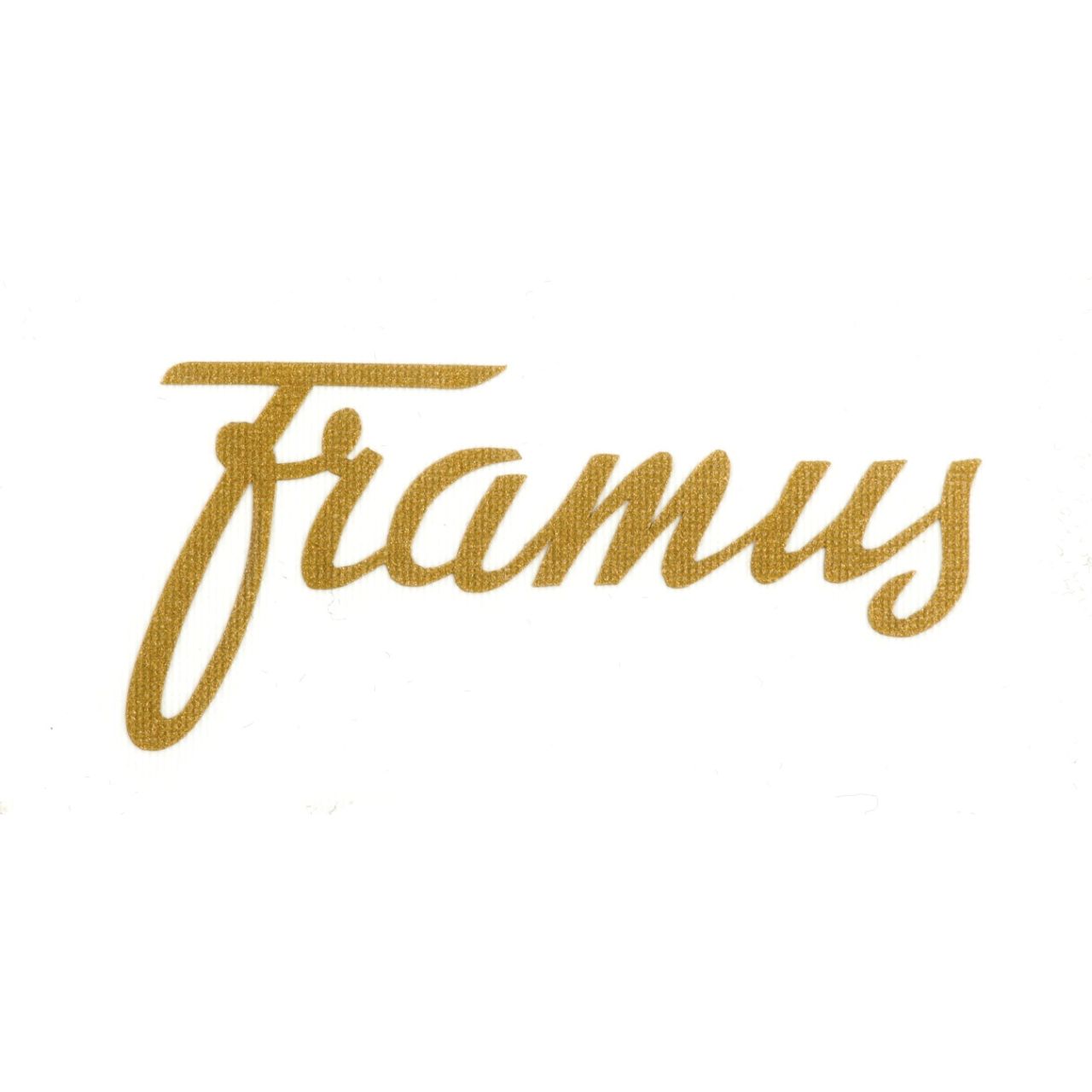 Sticker Headstock Gold