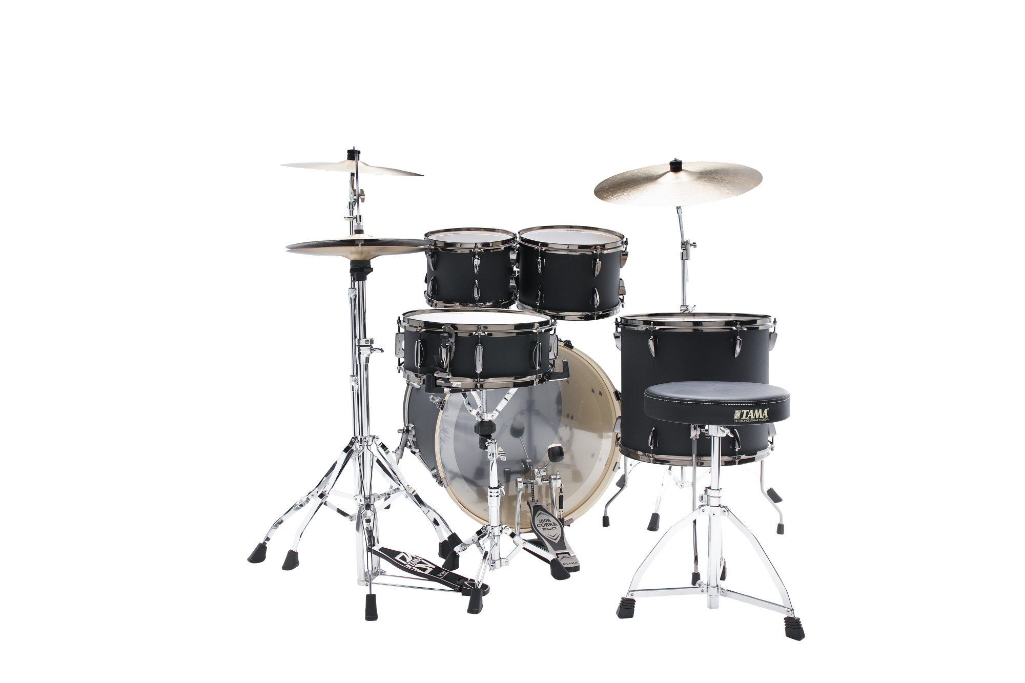 Drumset Imperialstar 22" 5pcs - BOB Blacked Out Black
