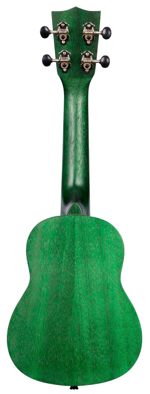 KA-MRT-GRN-S - Fern Green Watercolor Meranti Soprano Ukulele