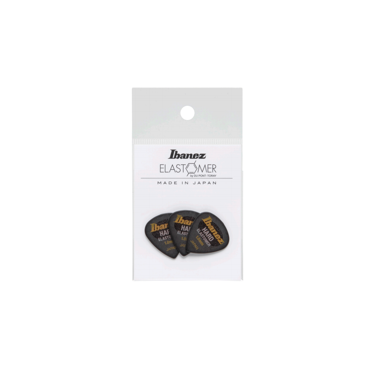 Elastomer Hard 3 Stk./Set Hazy Black