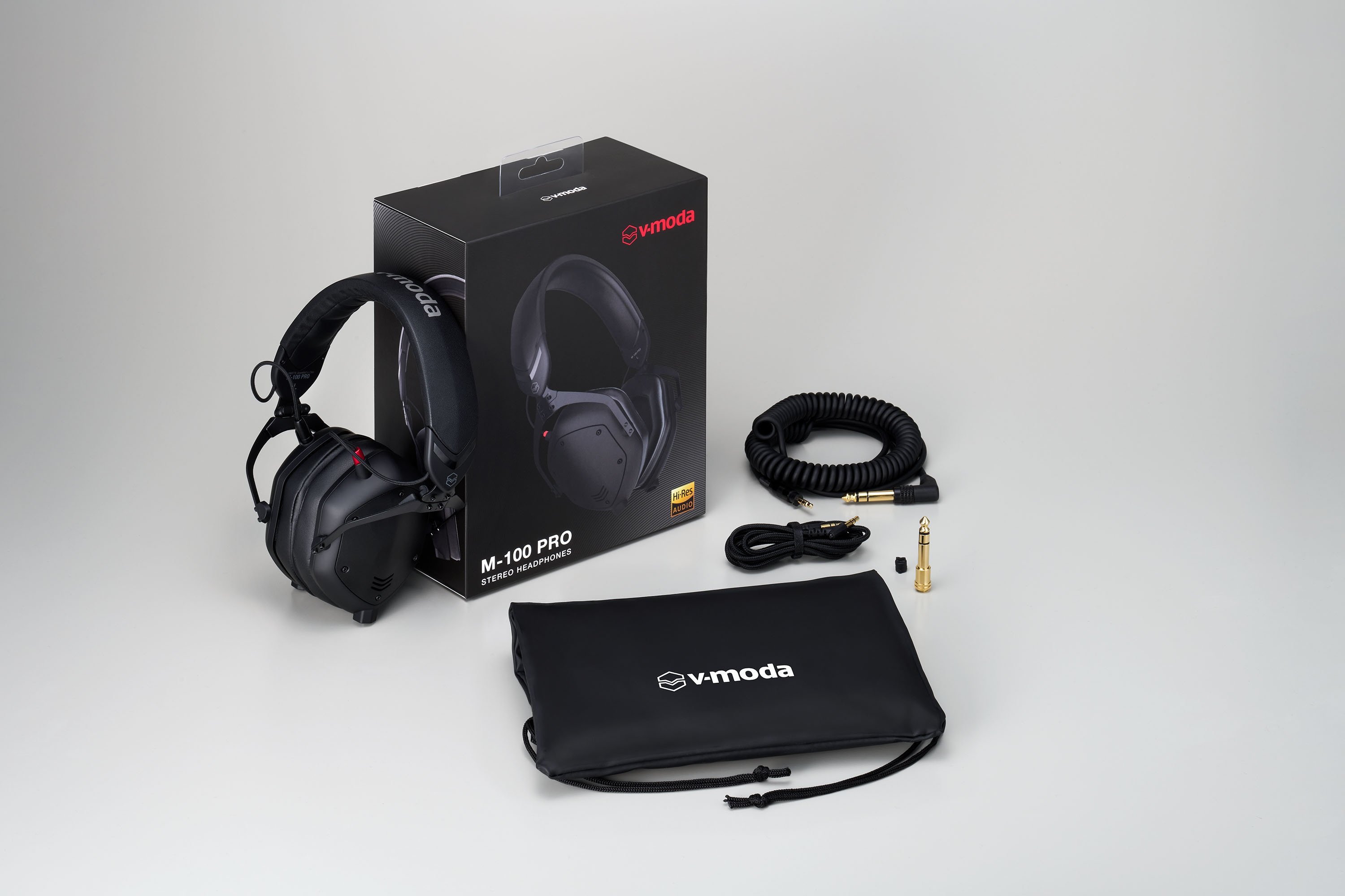 V-moda M-100 Pro DJ-Kopfhörer Gesamtansicht