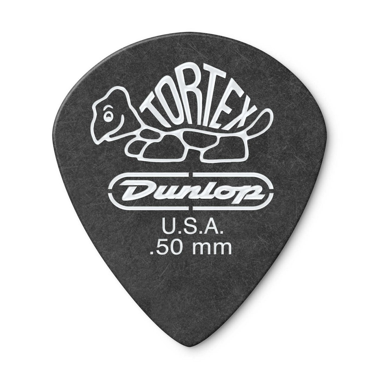 Tortex Pitch Black Jazz Picks, Player's Pack, 12 pcs., black, 0.50 mm