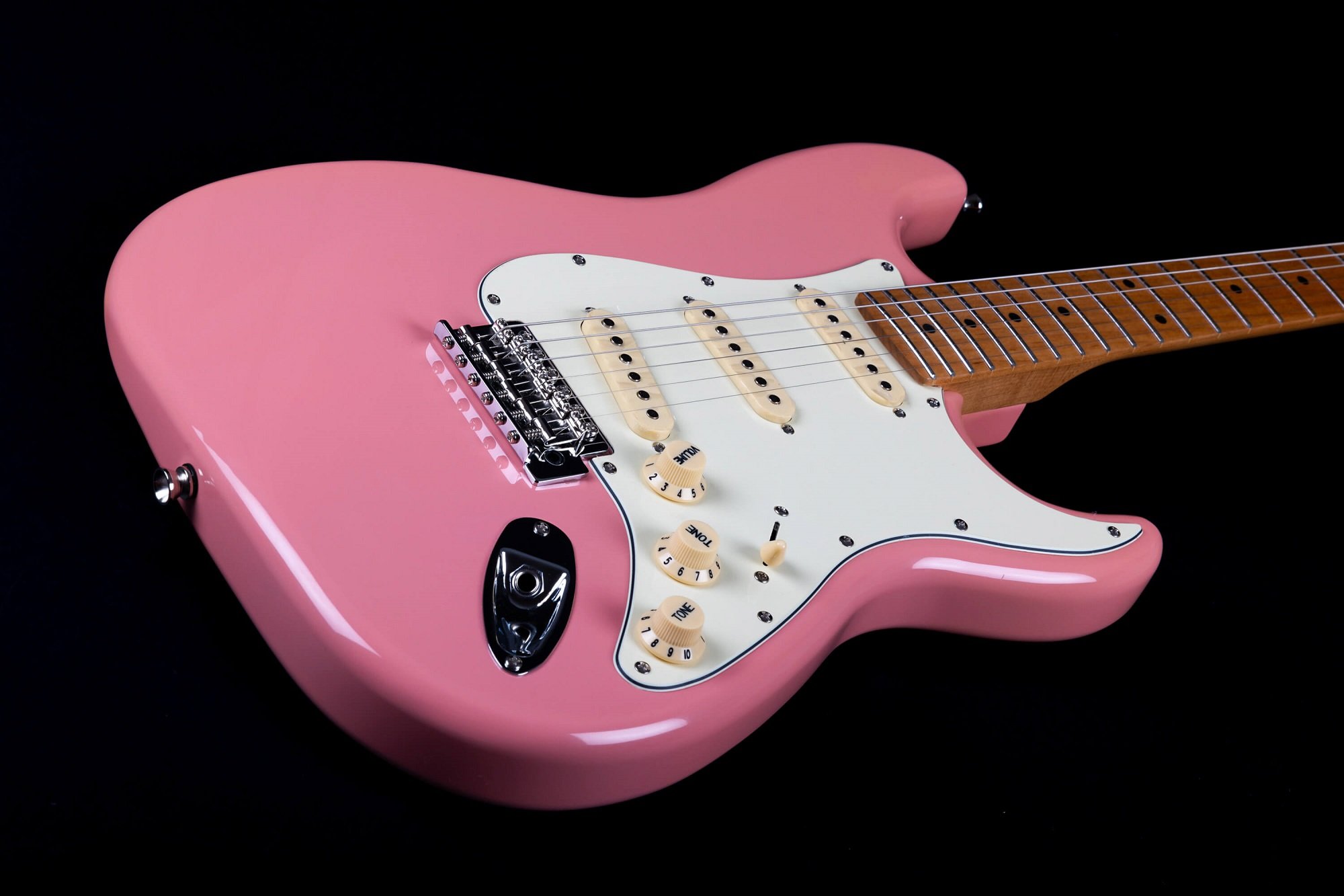 JS-300 - Burgundy Pink E-Gitarre