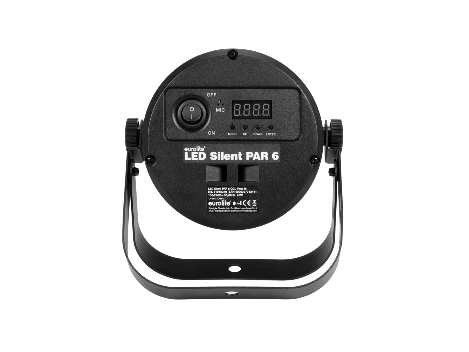 LED Silent Par 6 QCL Floor sw