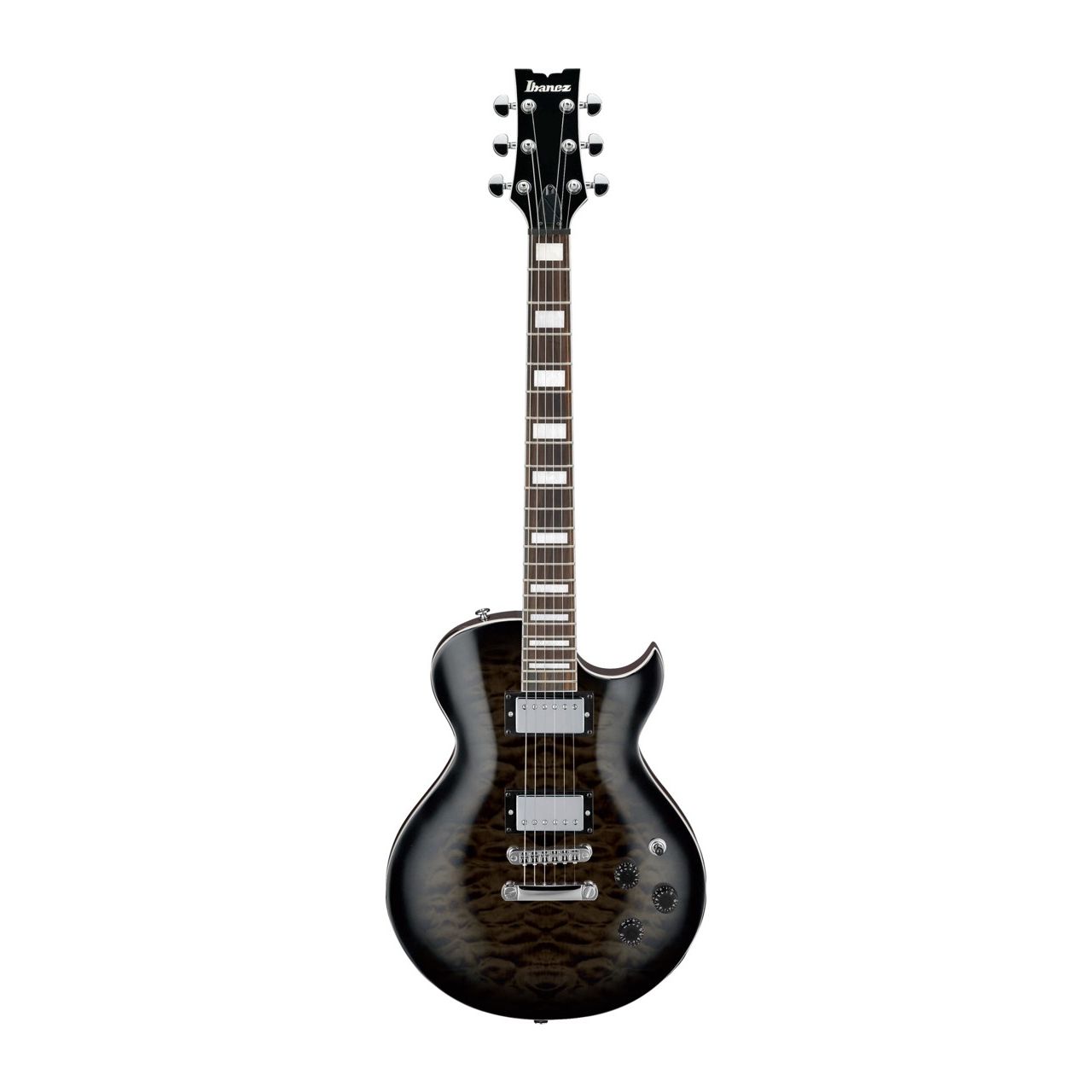ART120QA-TKS E-Gitarre Transparent Black Sunburst