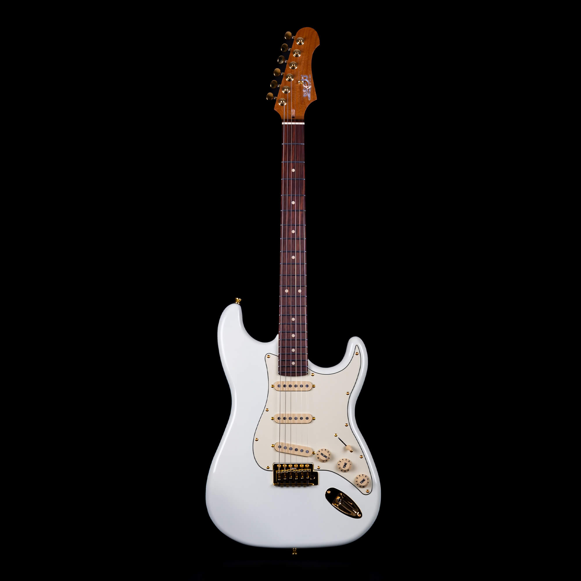 JS-380 Olympic White Gold E-Gitarre