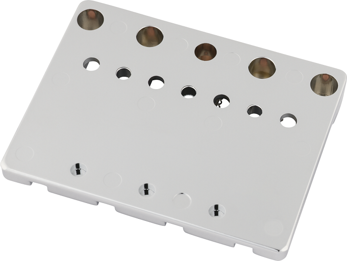 Fender HiMass String-Through 4-String Bass Bridge Assembly Chrome