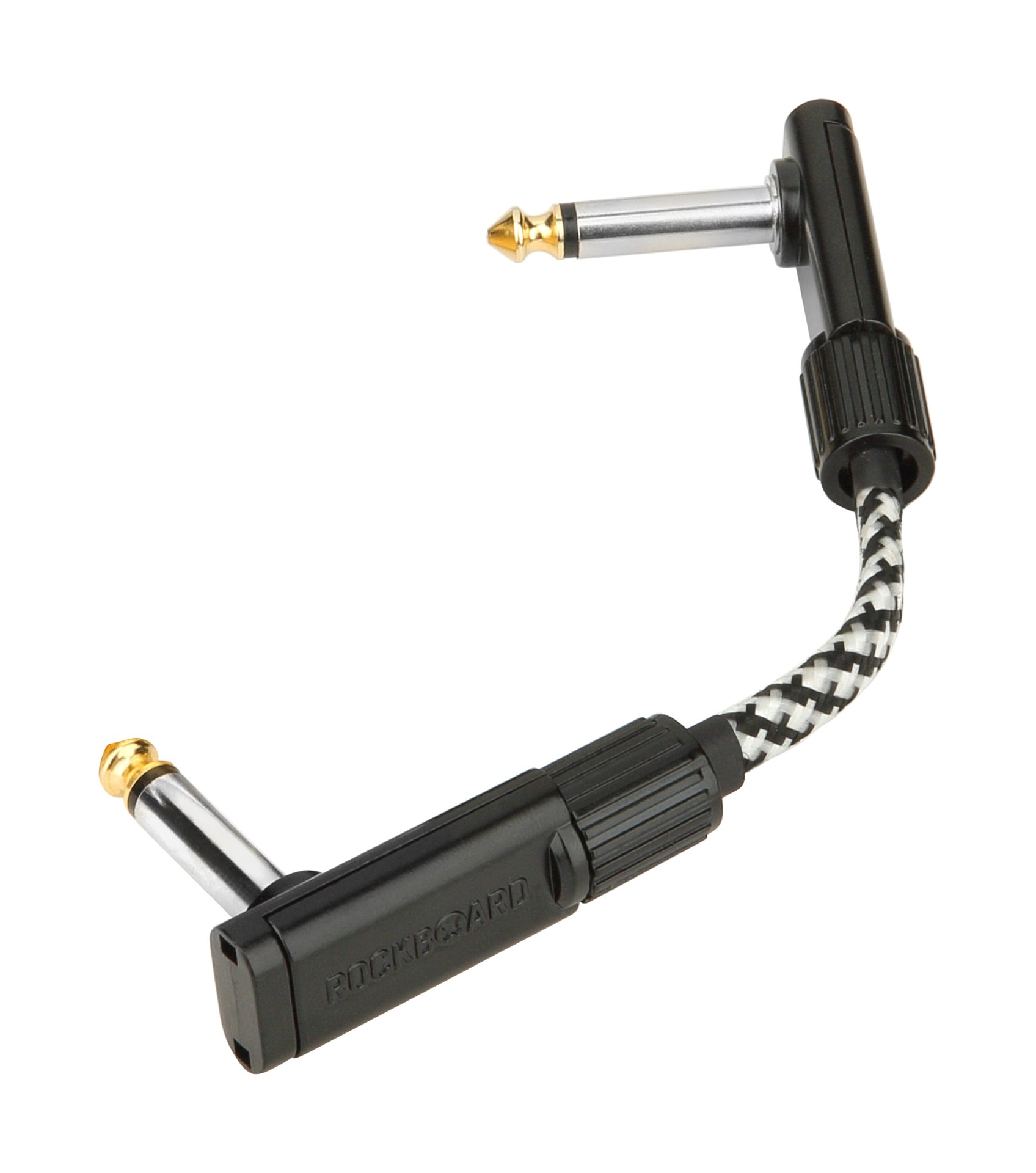 Salt&Pepper Tweed Series Flat Patch Cable - 5 cm