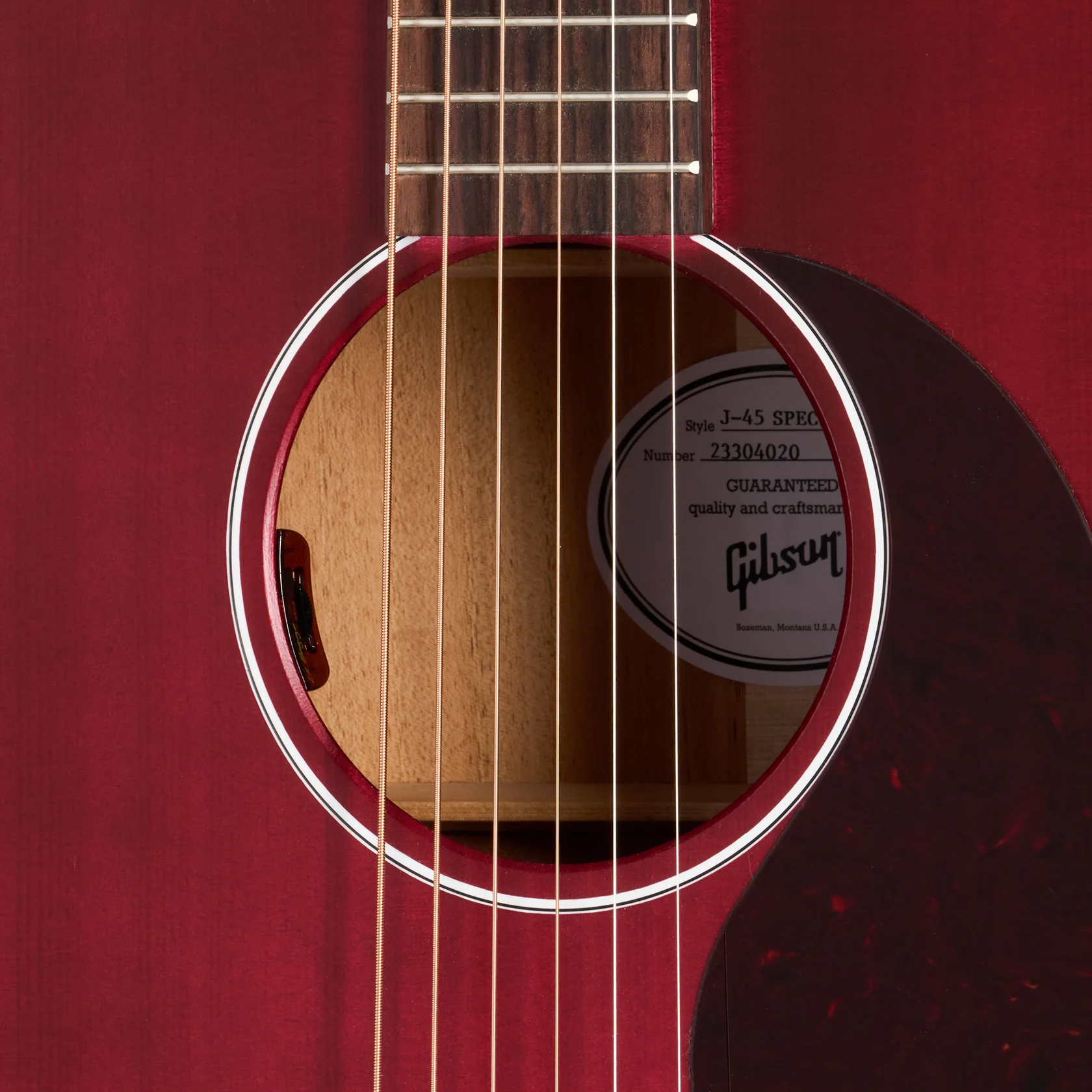 J-45 Special Satin  Wine Red