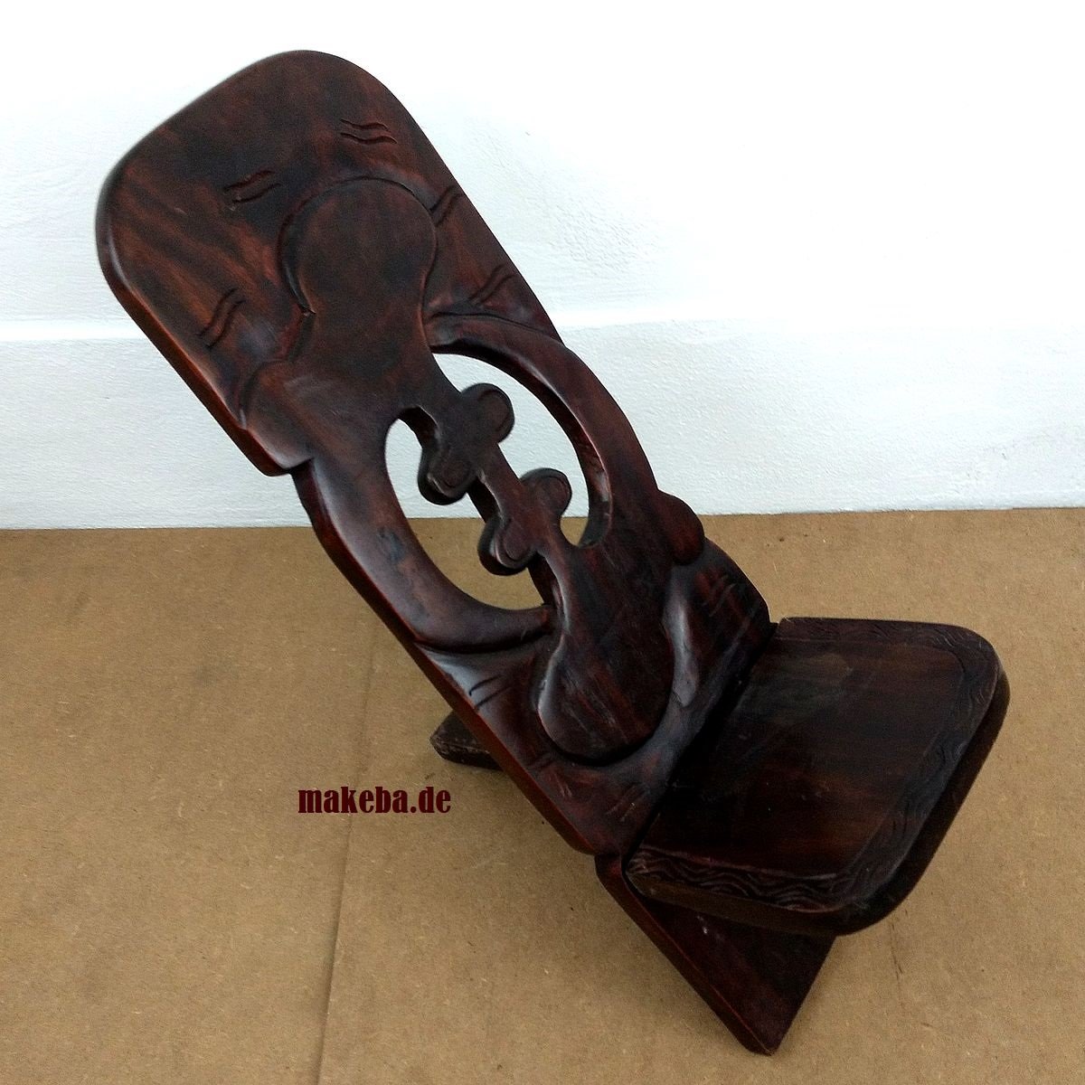 Afrikanischer Steckstuhl aus Ghana, klein 
