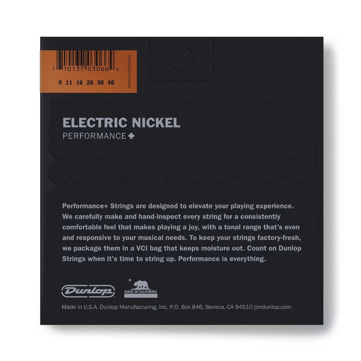 Electric Nickel - DEN0946 - Electric Guitar String Set, LTHB, .009-.046 