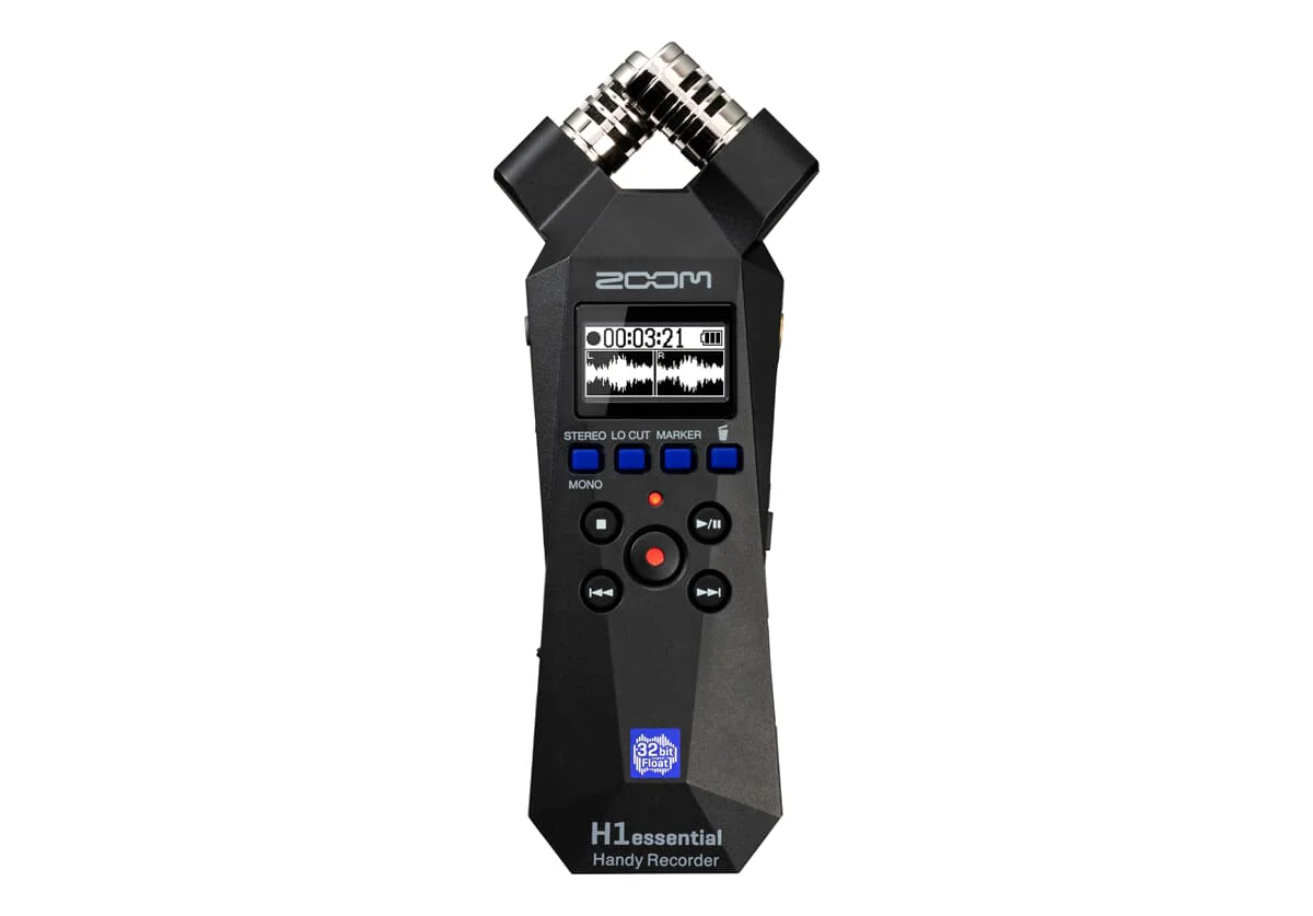 Kompakter 32-Bit-Float-Recorder Zoom H1essential Draufsicht