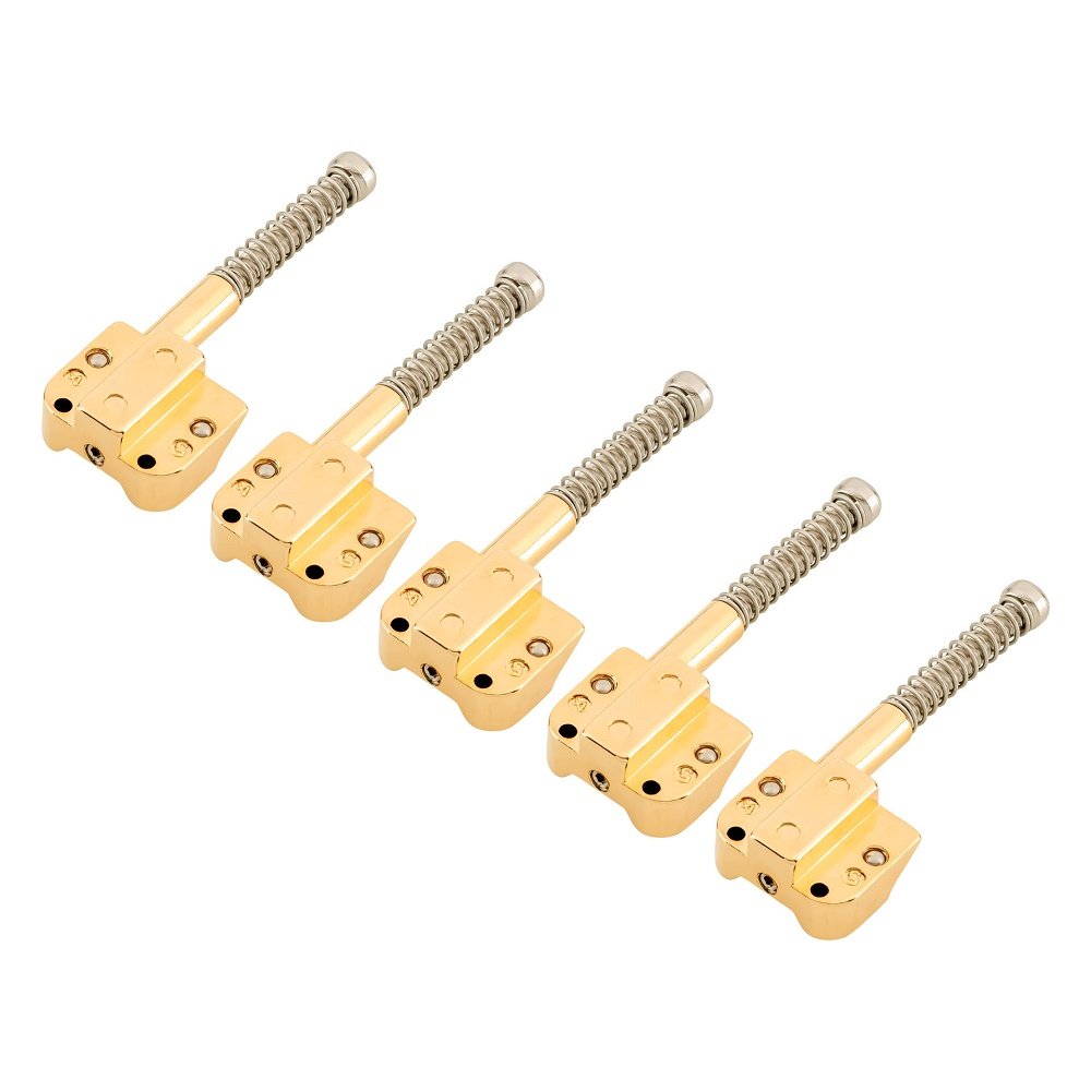 5 String KickAss Saddle Set -  Gold
