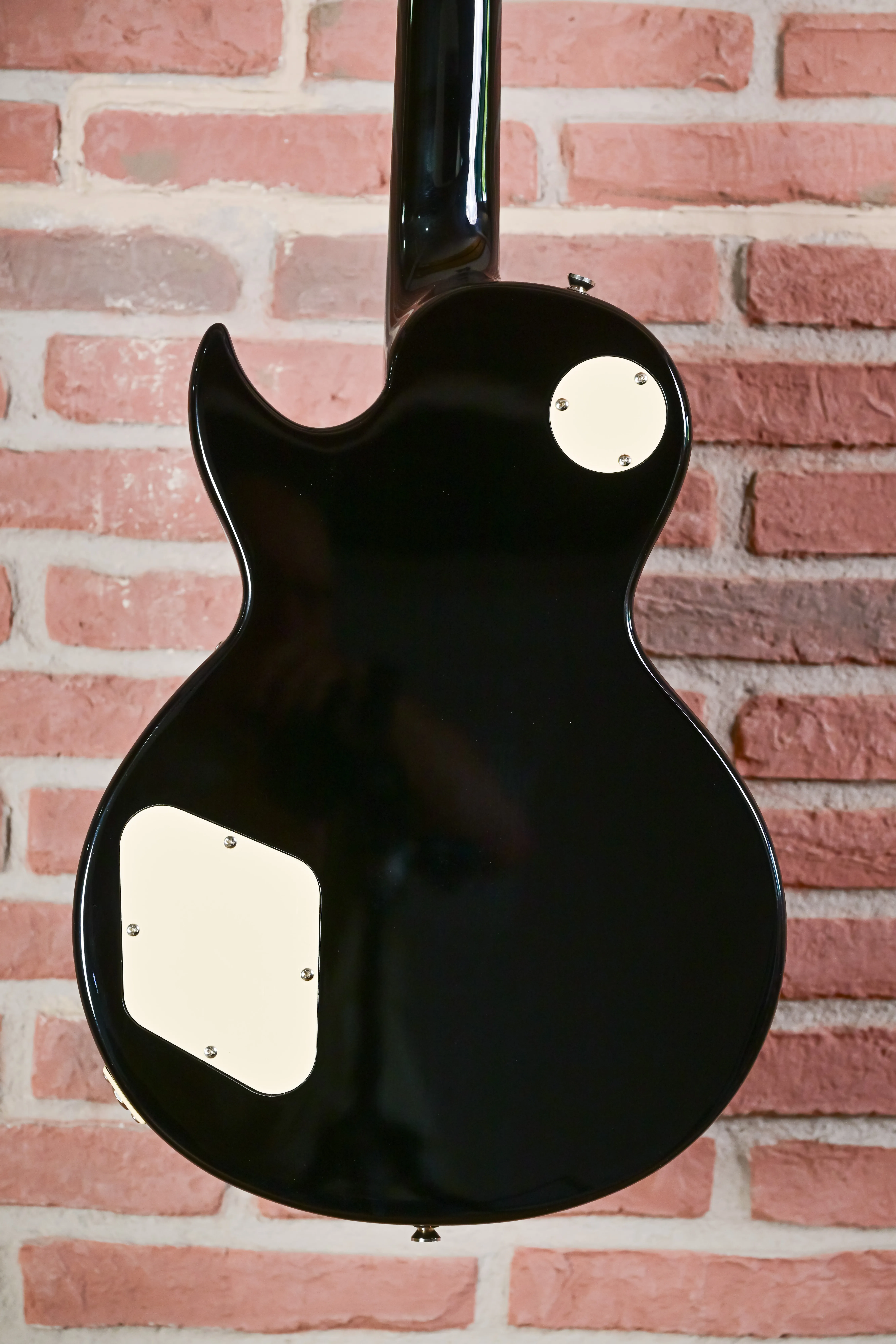 CR200 Single-Cut E-Gitarre Schwarz
