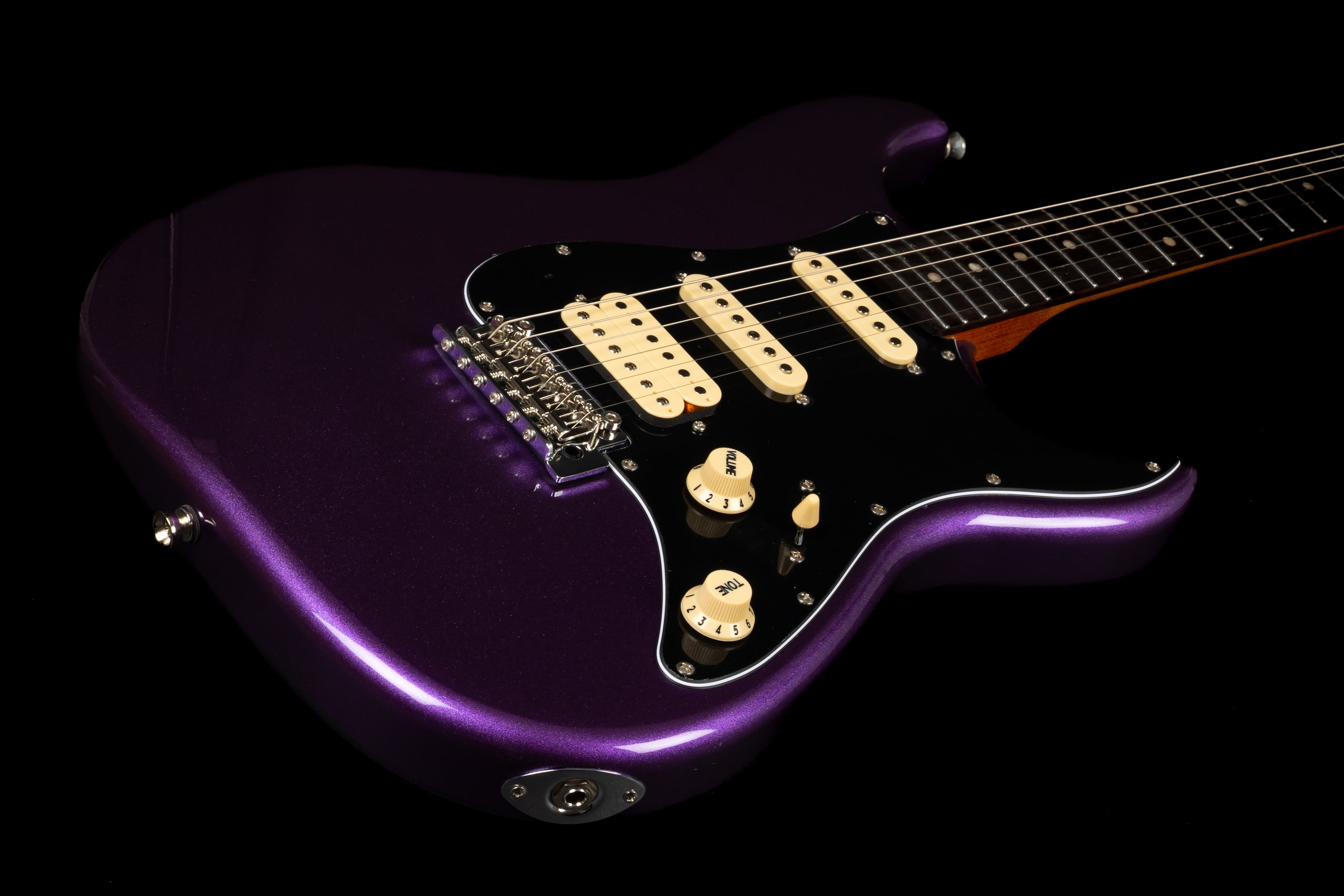 JS-400 PLM  R E-Gitarre Satin Purple