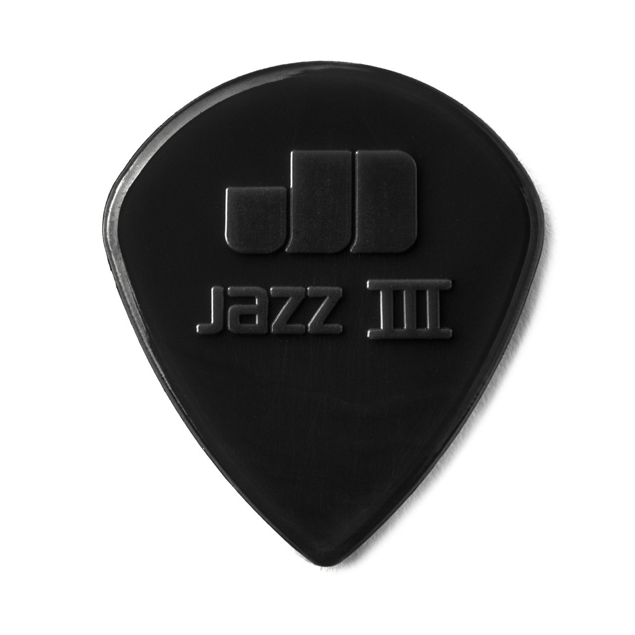 Stiffo Jazz III Picks, Player's Pack, 6 pcs., black, 1.38 mm