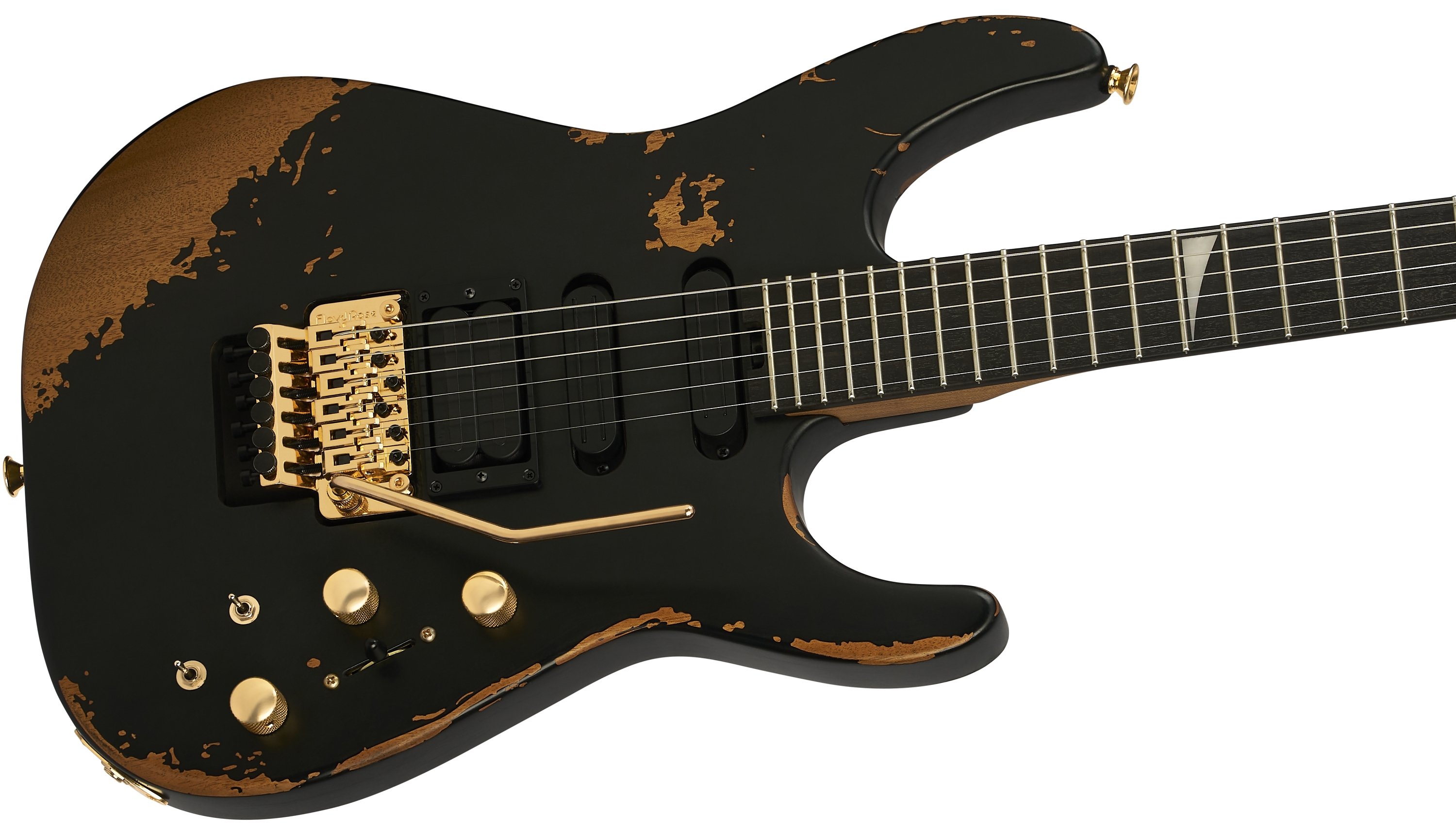 Phil Collen Signature Pro Series PC1-E Ebony Fingerboard Worn Black