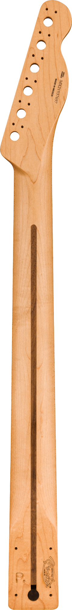 Player Series Telecaster® Reverse Headstock Neck, 22 Medium Jumbo Frets, Maple, 9.5", Modern "C"