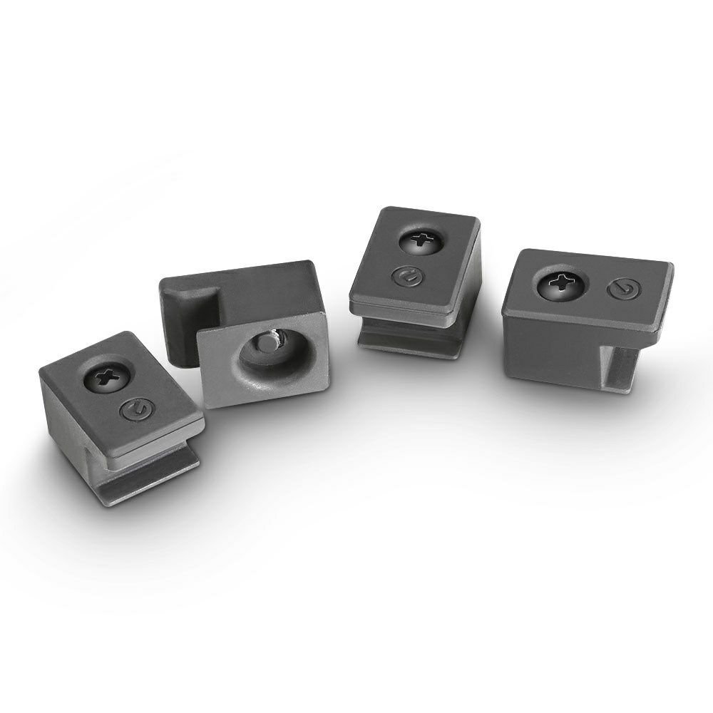 Gummi-Halter-Set Tellerfuß 4 Stk. 