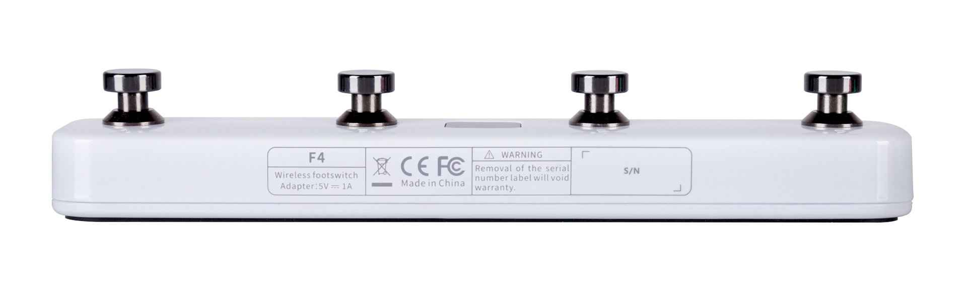 F4 Wireless Footswitch White