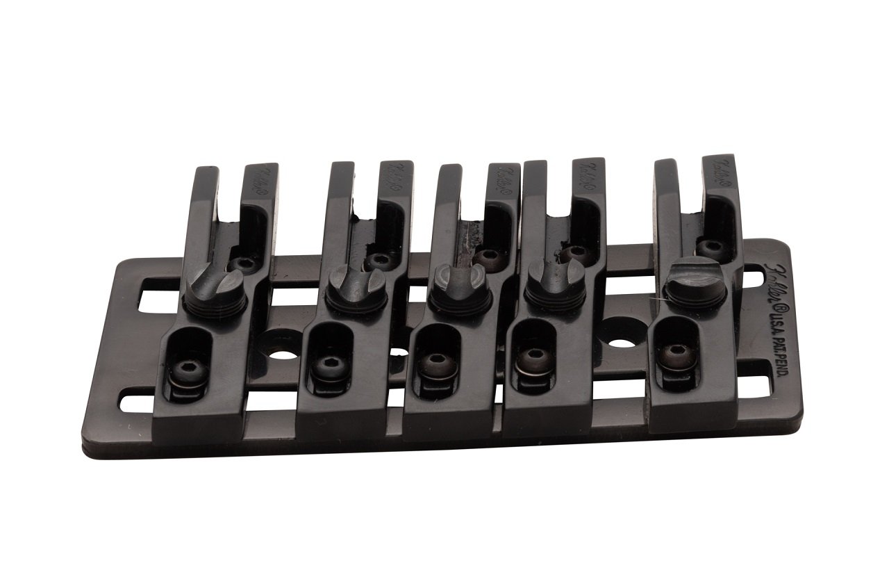 2450-W5 - 5-String Wide Bass Fixed Bridge - Black