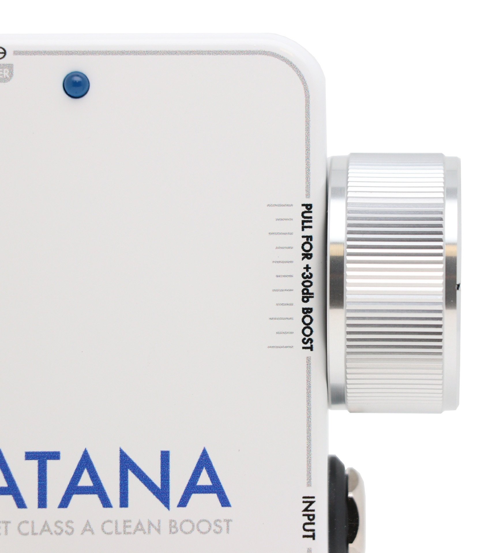 Katana Clean Boost - "Throwback White" Edition