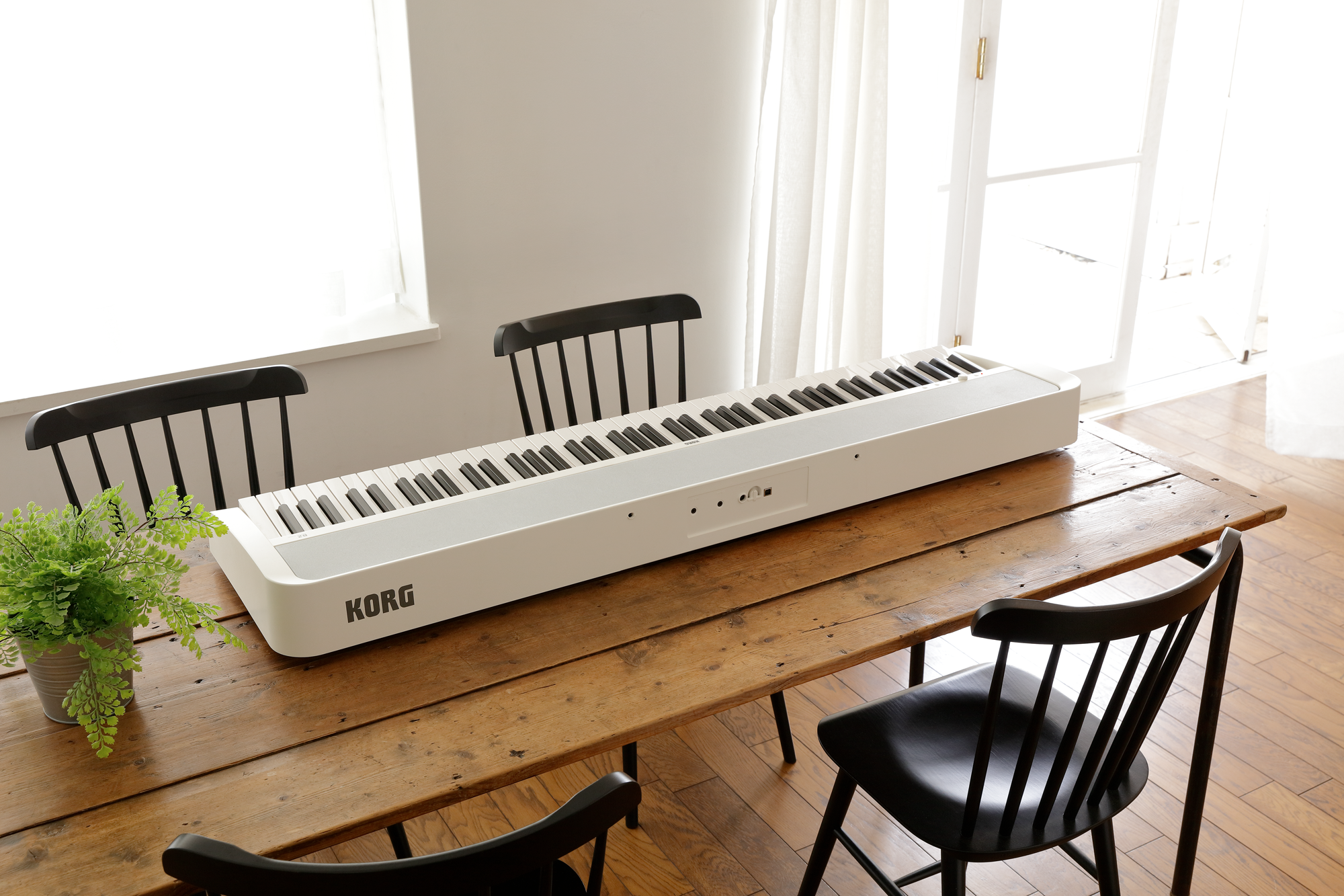 B2 Digitalpiano in Weiß