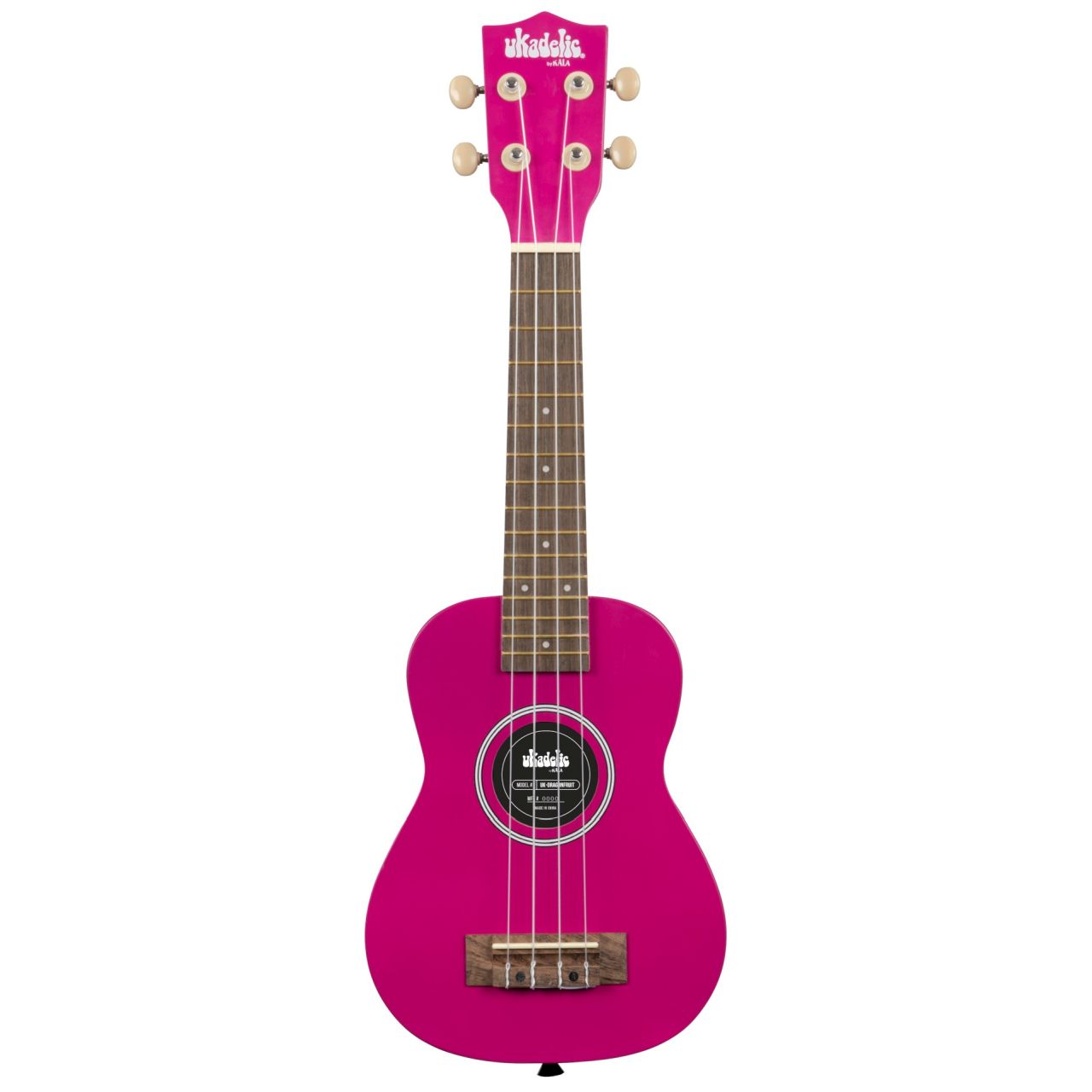 Ukadelic Dragon Fruit Soprano Ukulele