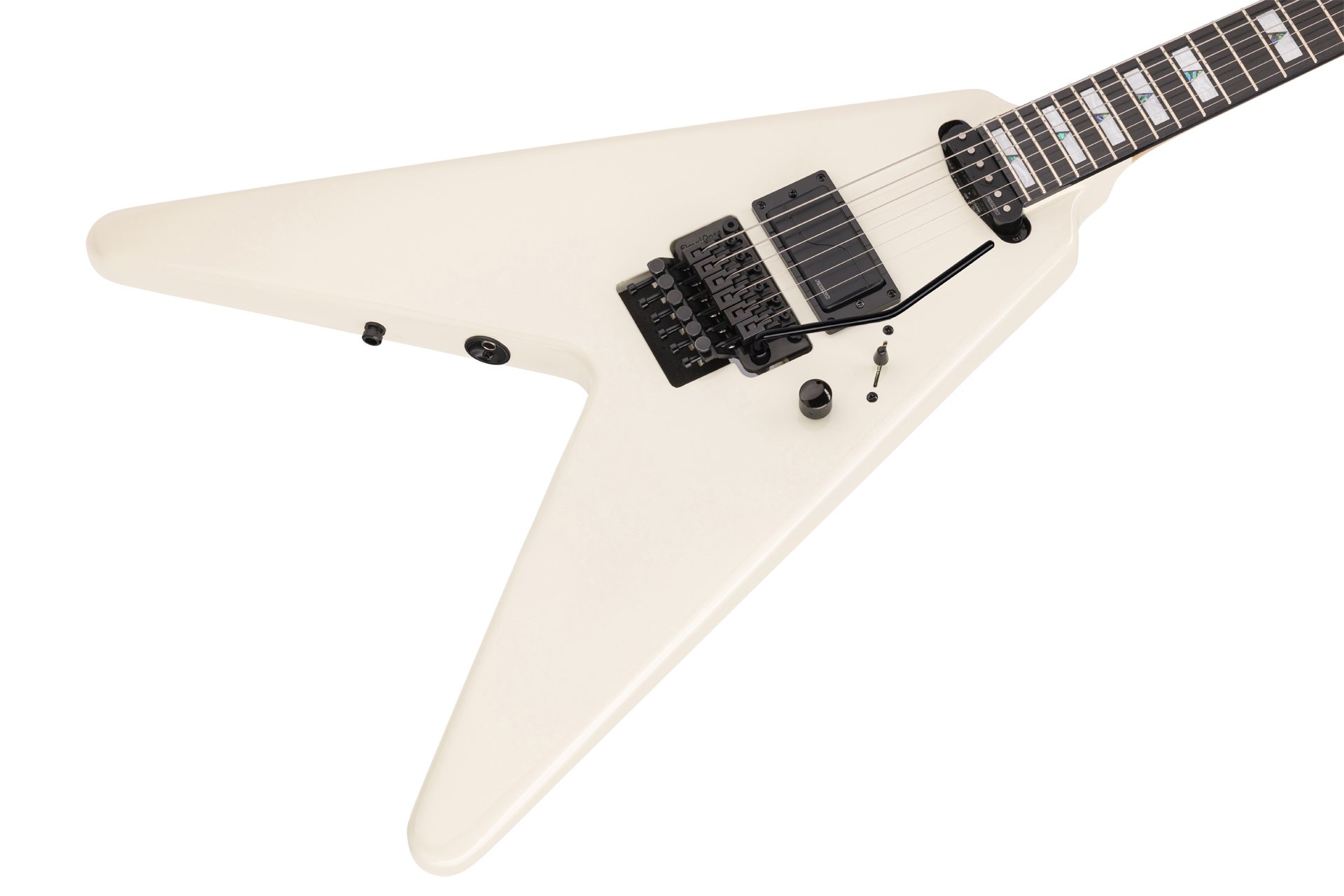 Artist Line Breaker WH-1 - Solid Creme White High Polish E-Gitarre