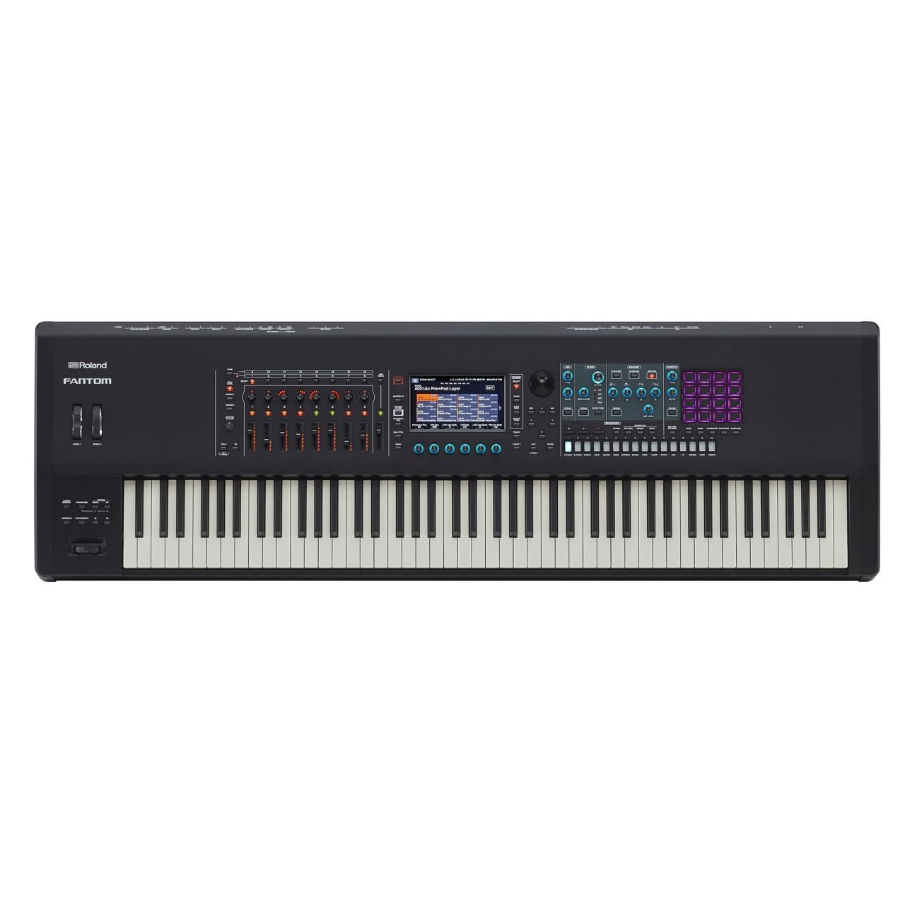 ROLAND Fantom-8 Workstation Ansicht von oben