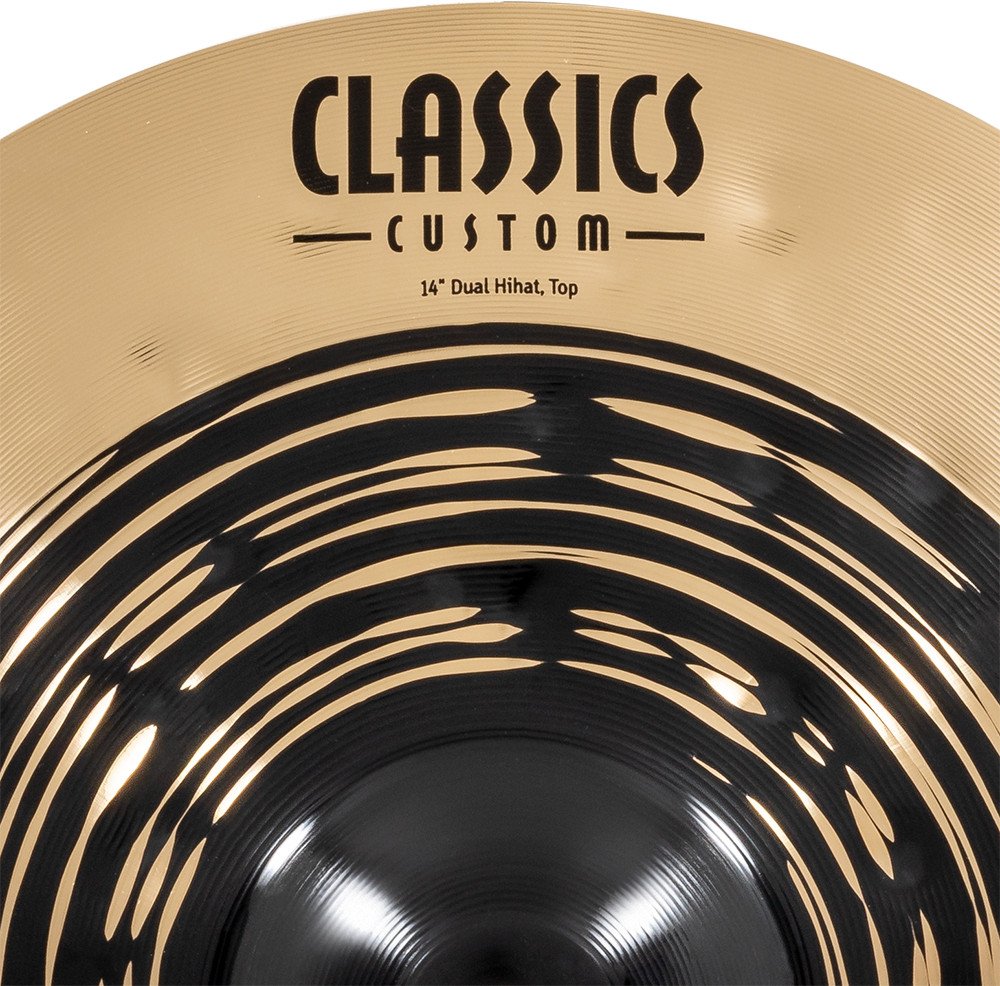 Cymbals Classics Custom Dual HiHat - 14"