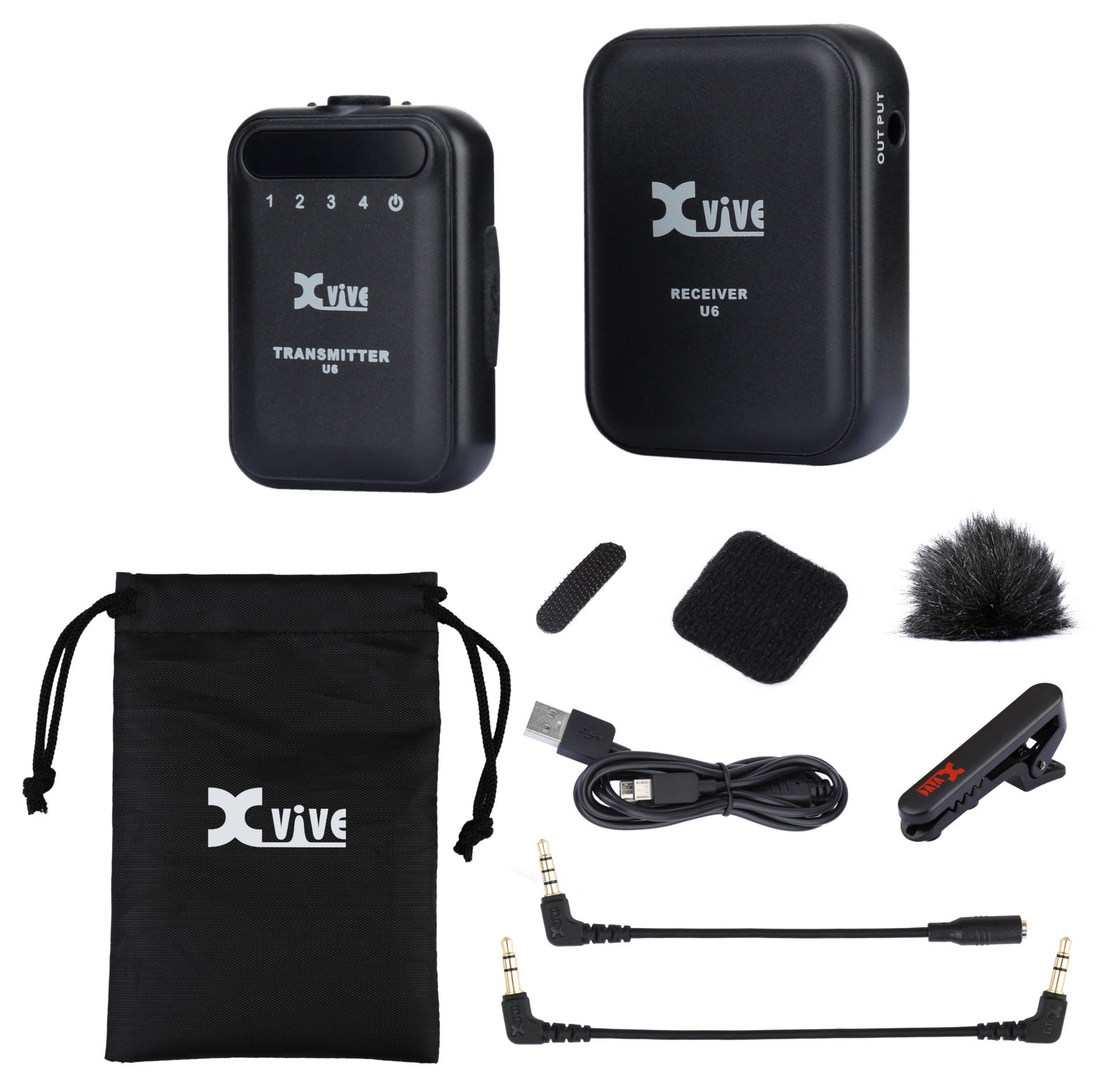 U6 Compact Wireless Mic System  