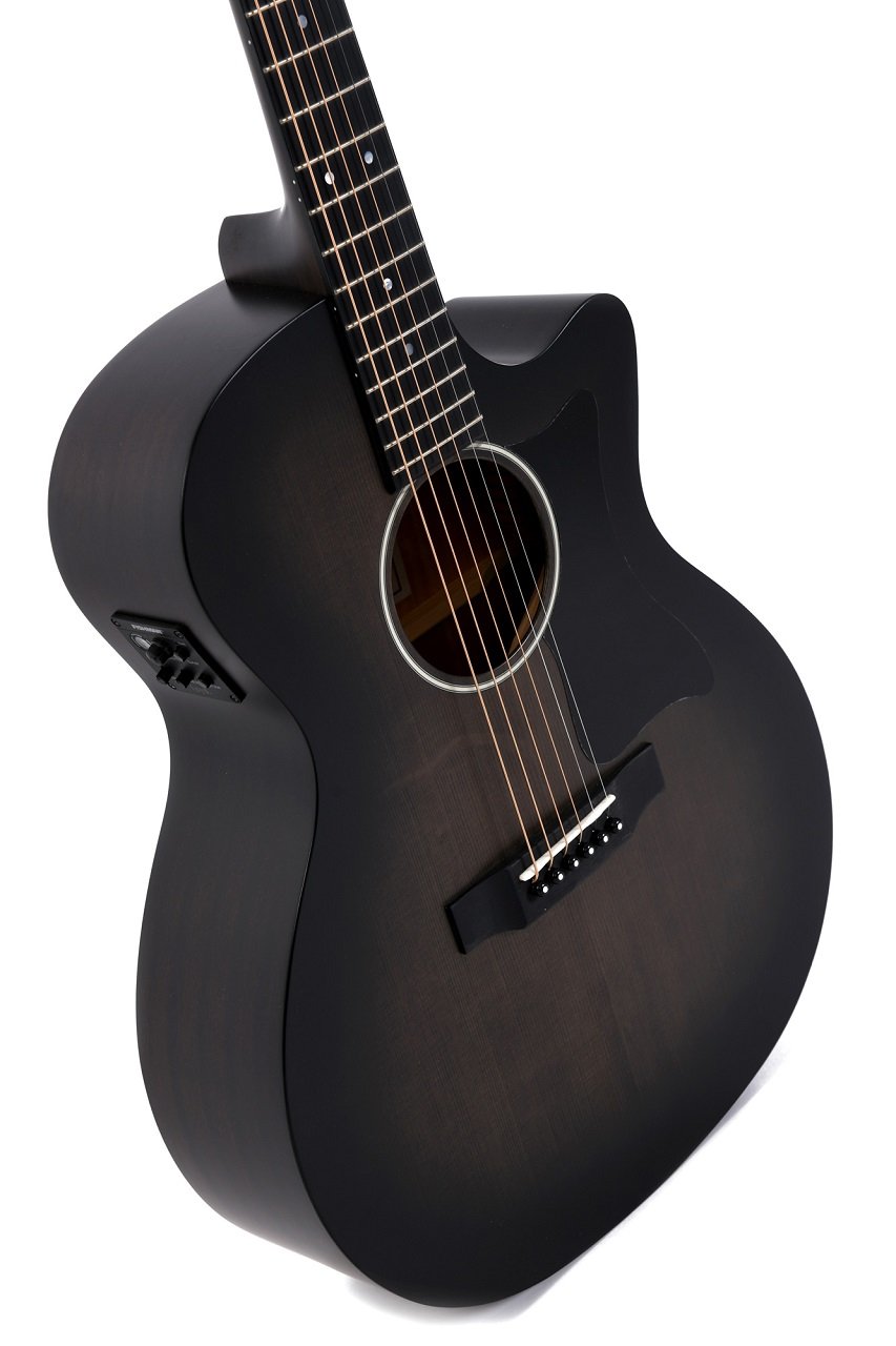 GMC-STE Westerngitarre Blackburst