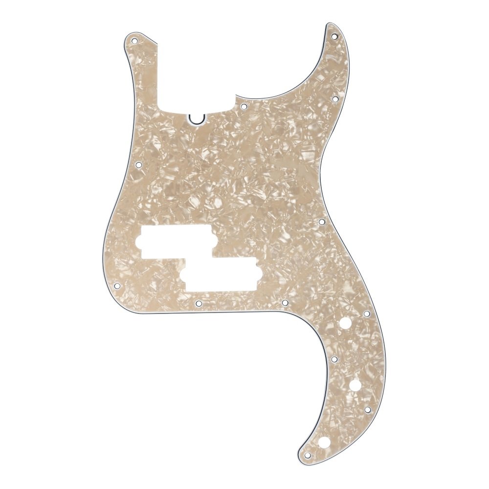 P-Bass Pickguard (DPP PB VNP), Vintage Pearl