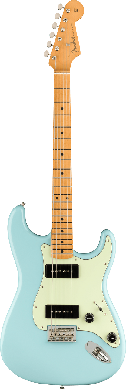Noventa Stratocaster®, Maple Fingerboard, Daphne Blue