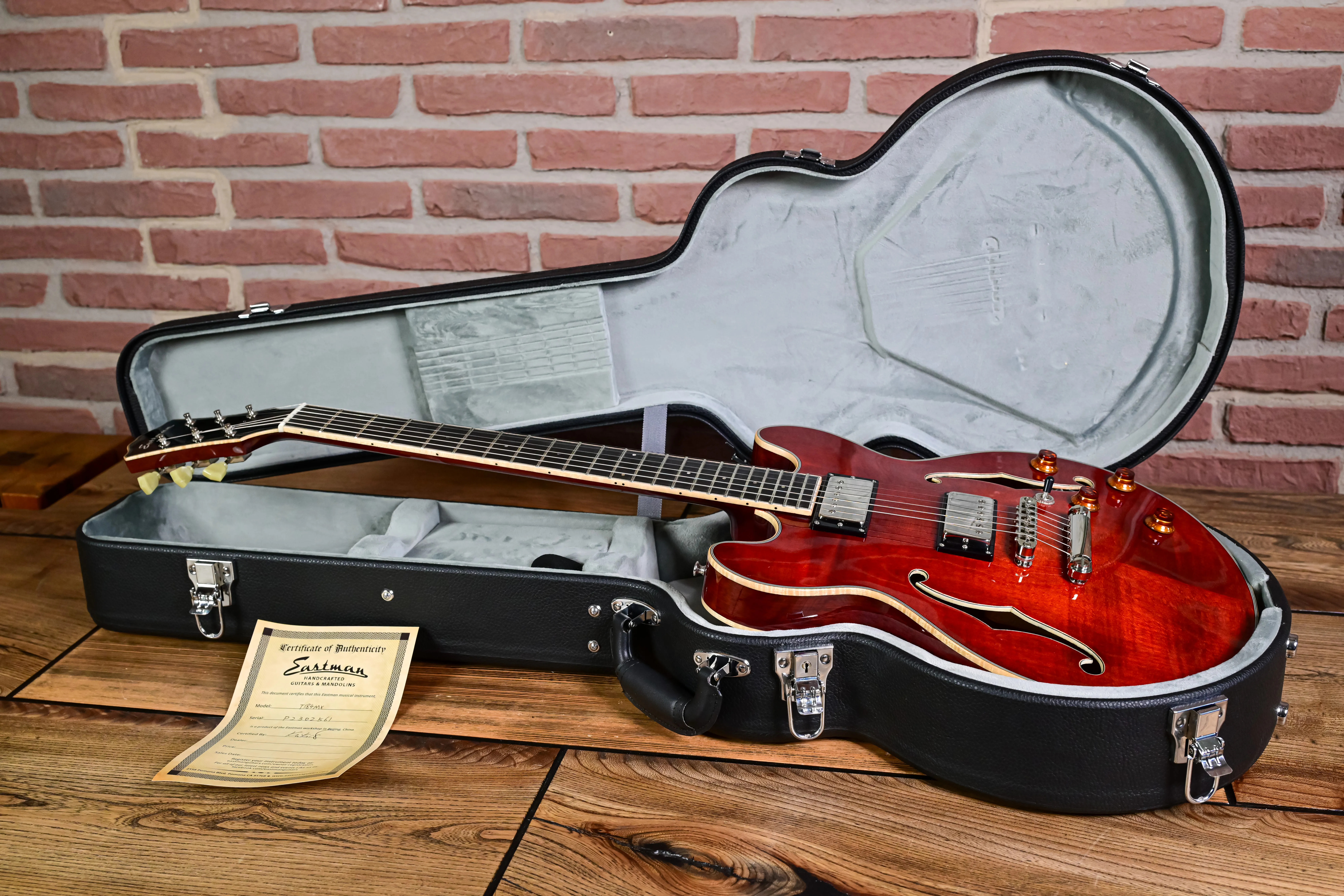 T184MX Hollowbody Thinline Bare Knuckle Pickups