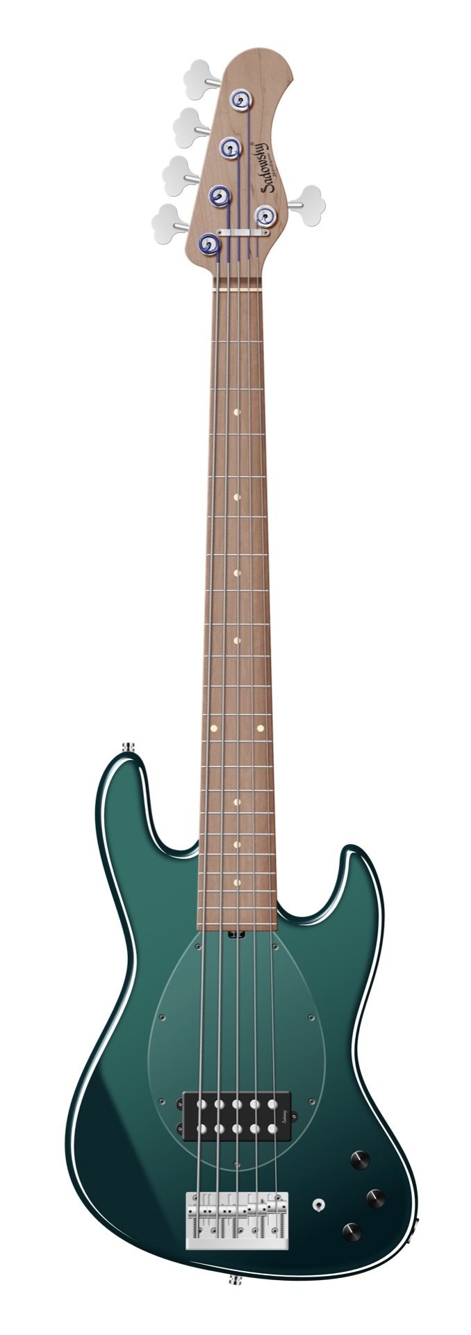 MetroExpress 21-Fret Vintage M Bass 5 MF Sherwood Green
